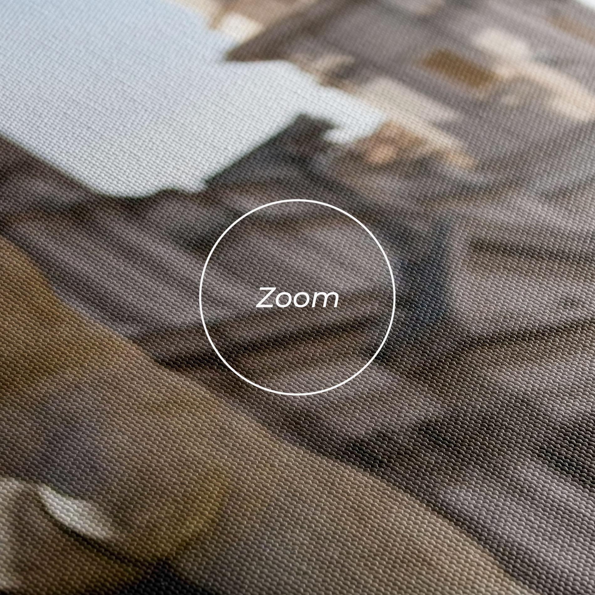 Leinwandbild Baroque Statue Italy mockup 3