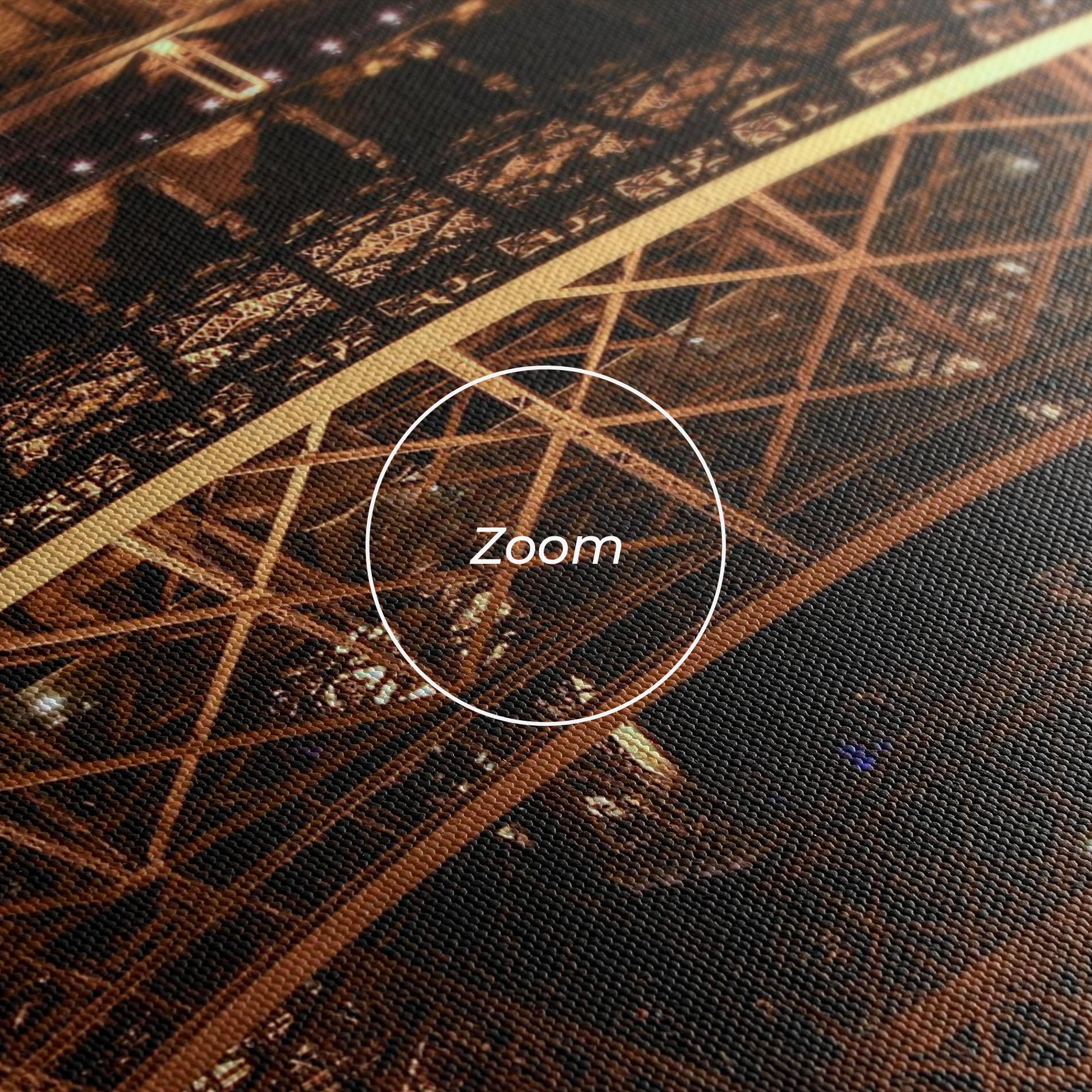 Leinwandbild Eiffel Tower At Night mockup 3