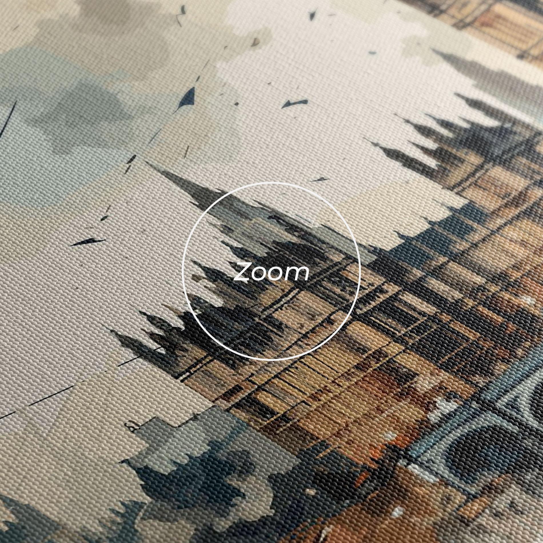 Leinwandbild England Art mockup 3