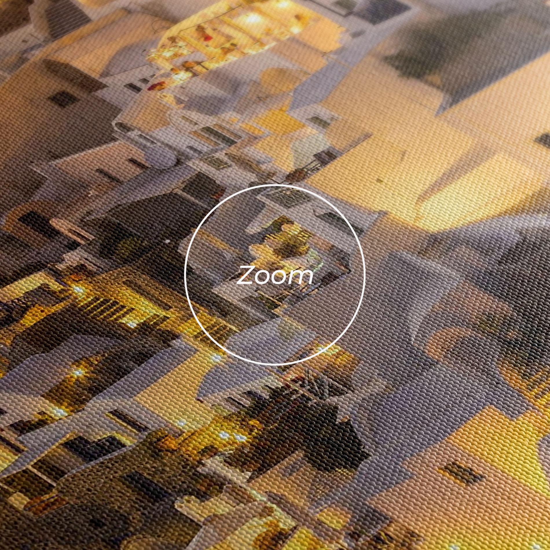 Leinwandbild Santorini Greece mockup 3