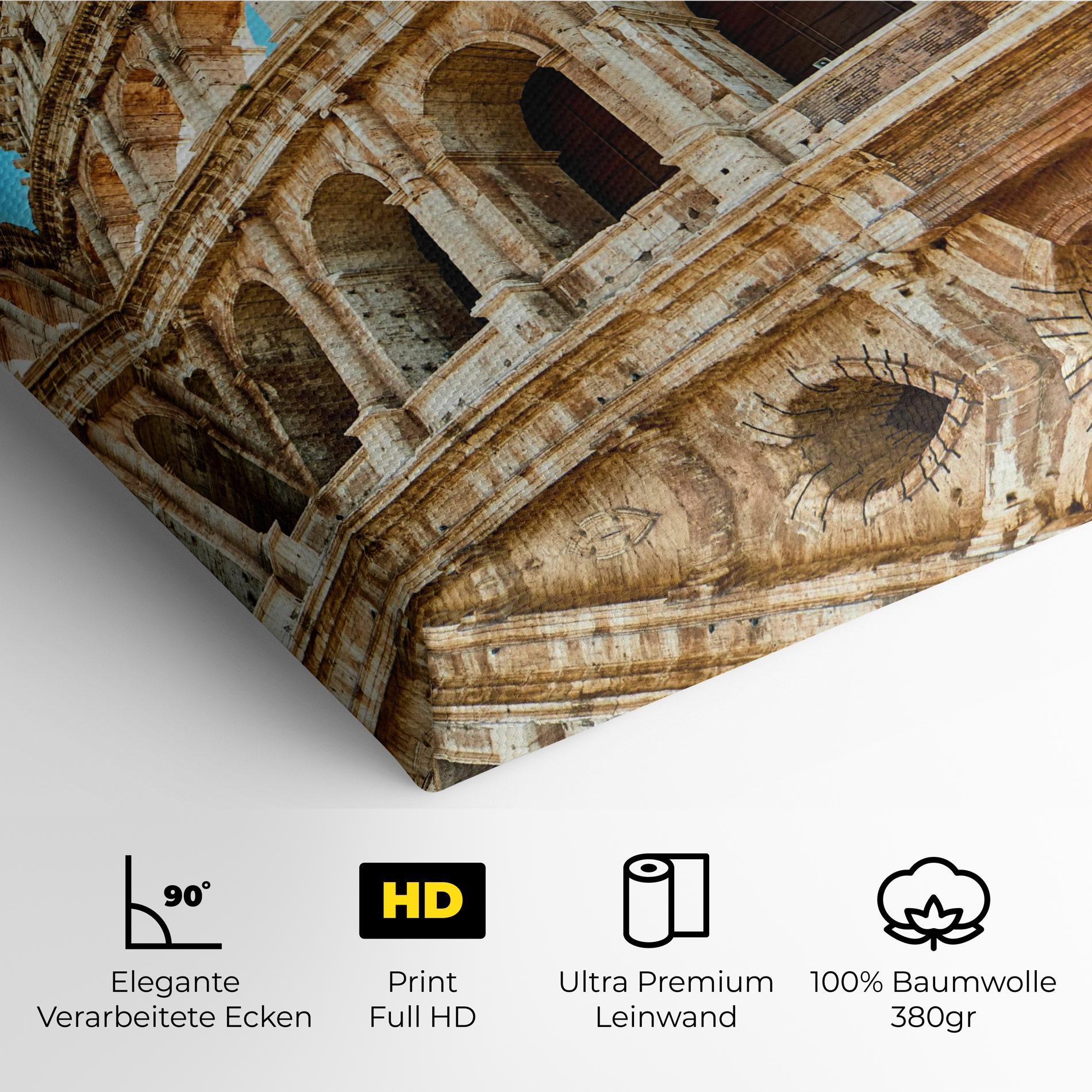 Leinwandbild Close Colosseum mockup 4