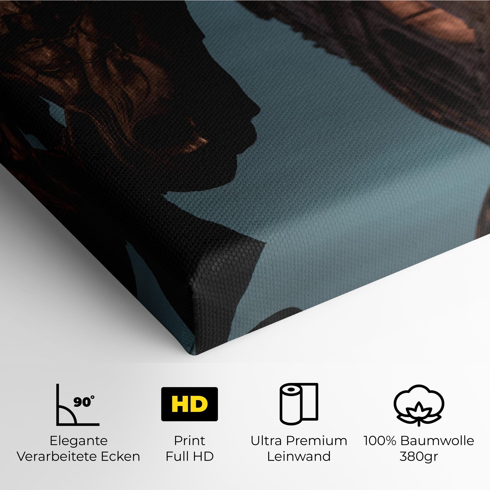 Leinwandbild Colosseum Horse mockup 4