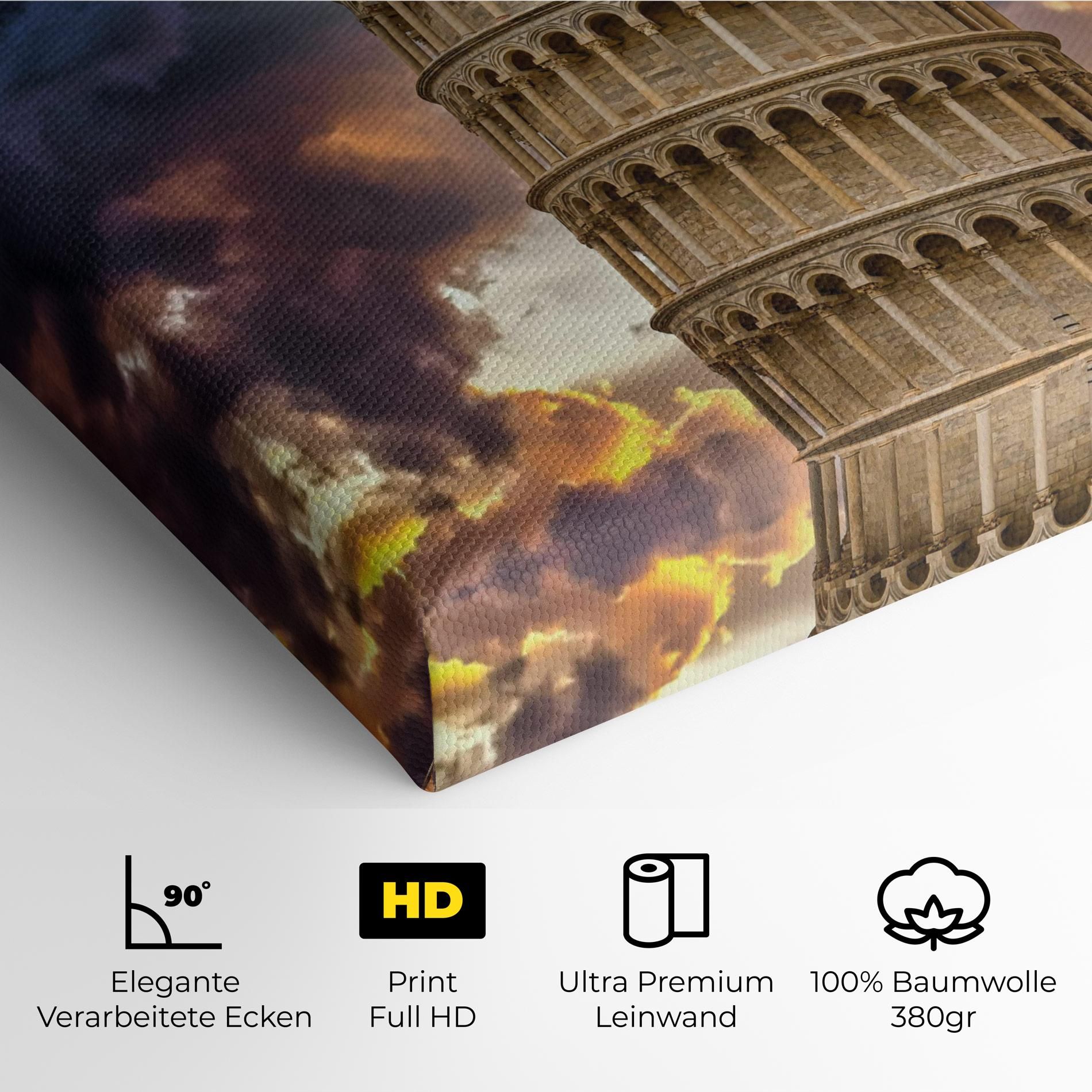 Tower Of Pisa Sunset mockup 4