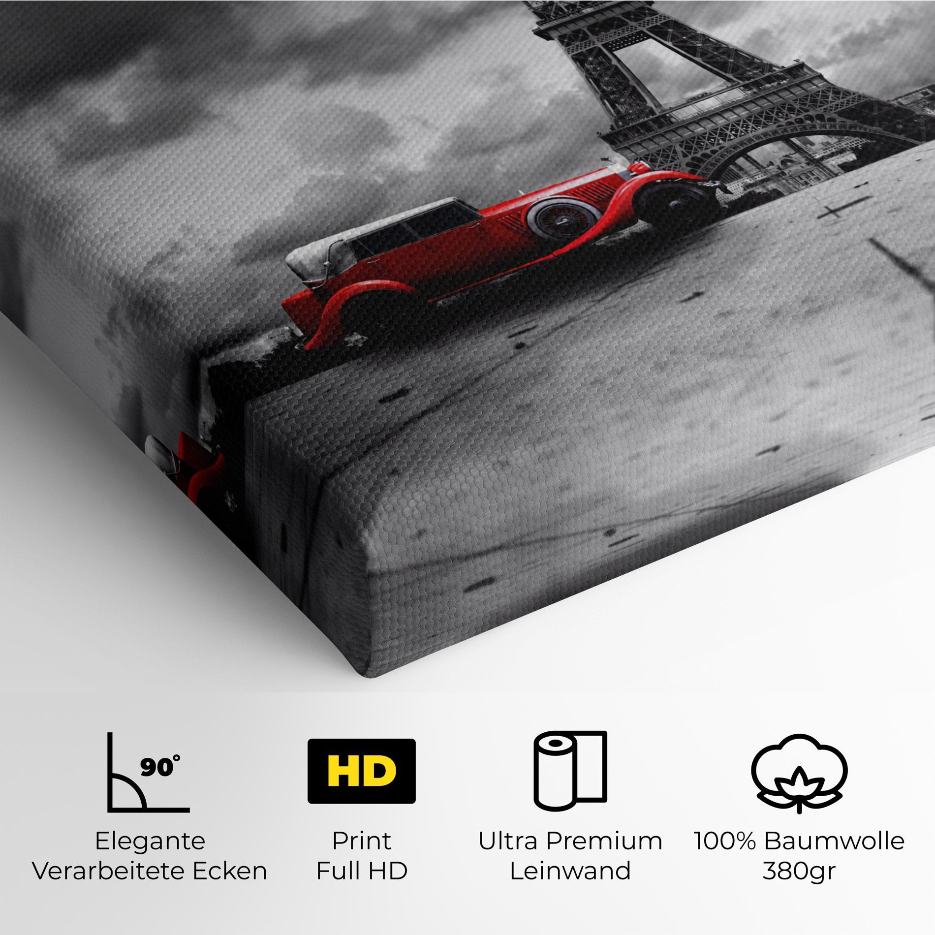 Leinwandbild Vintage Paris mockup 4