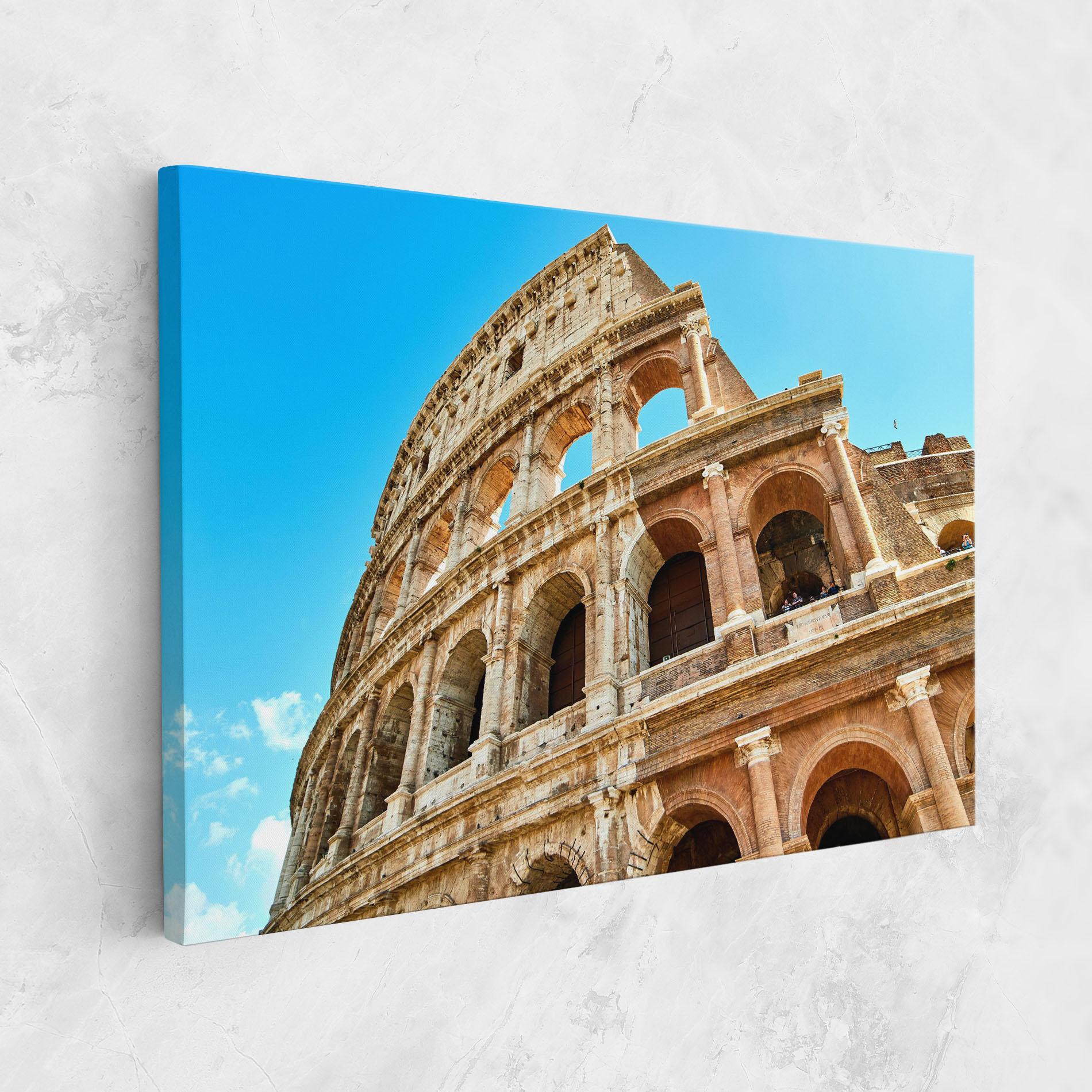 Leinwandbild Close Colosseum mockup 1