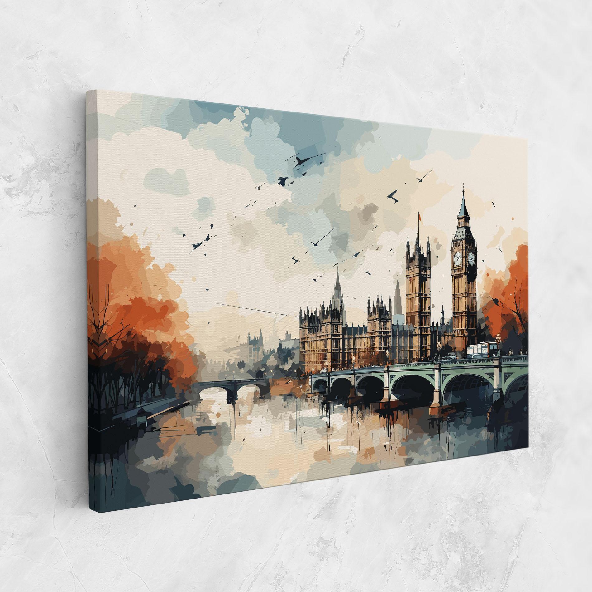 Leinwandbild England Art mockup 1