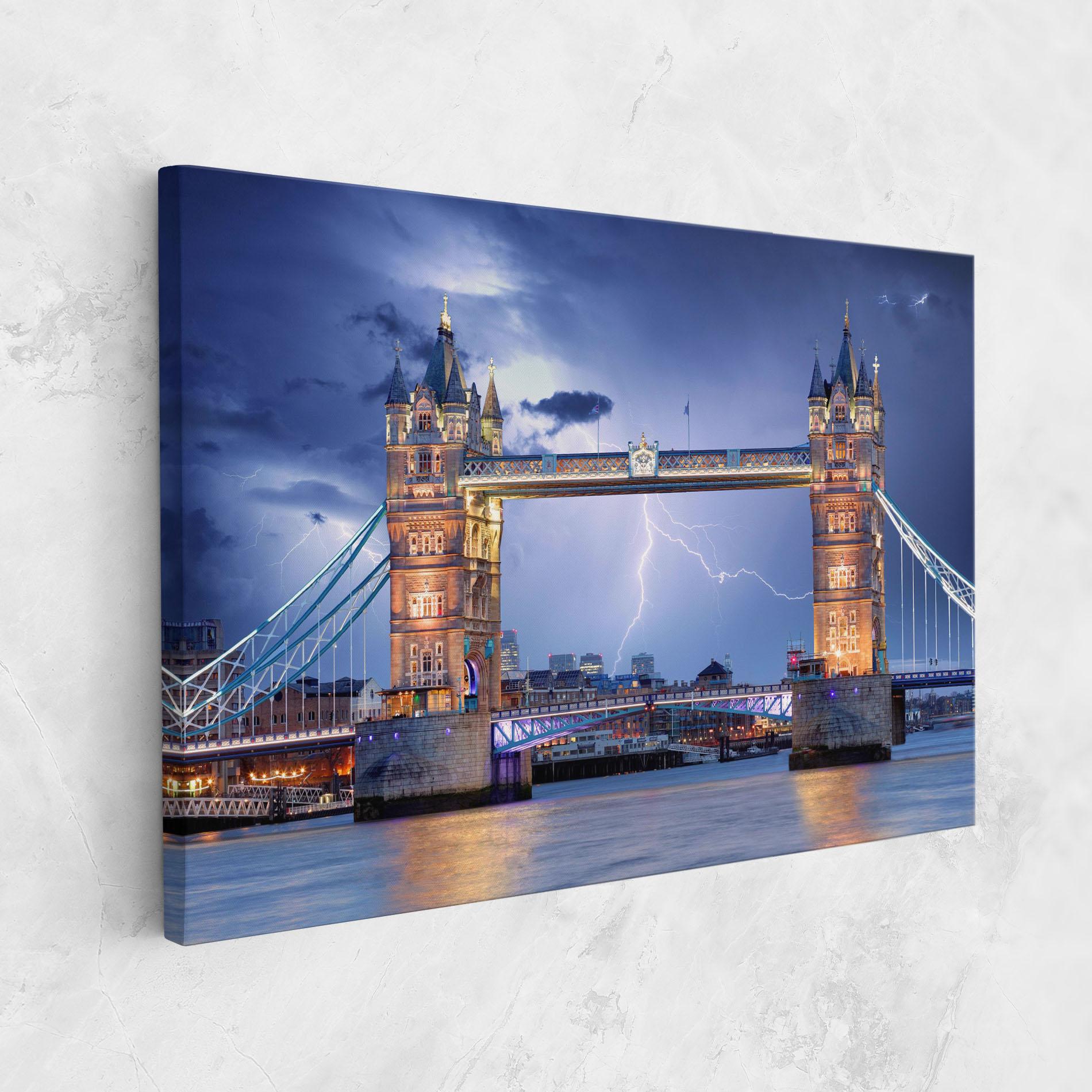Leinwandbild London Tower Bridge mockup 1