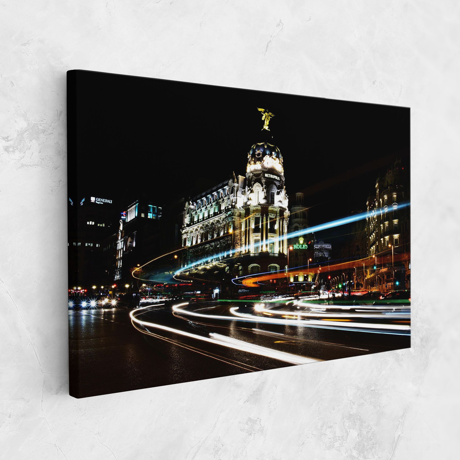 Madrid At Night mockup 1