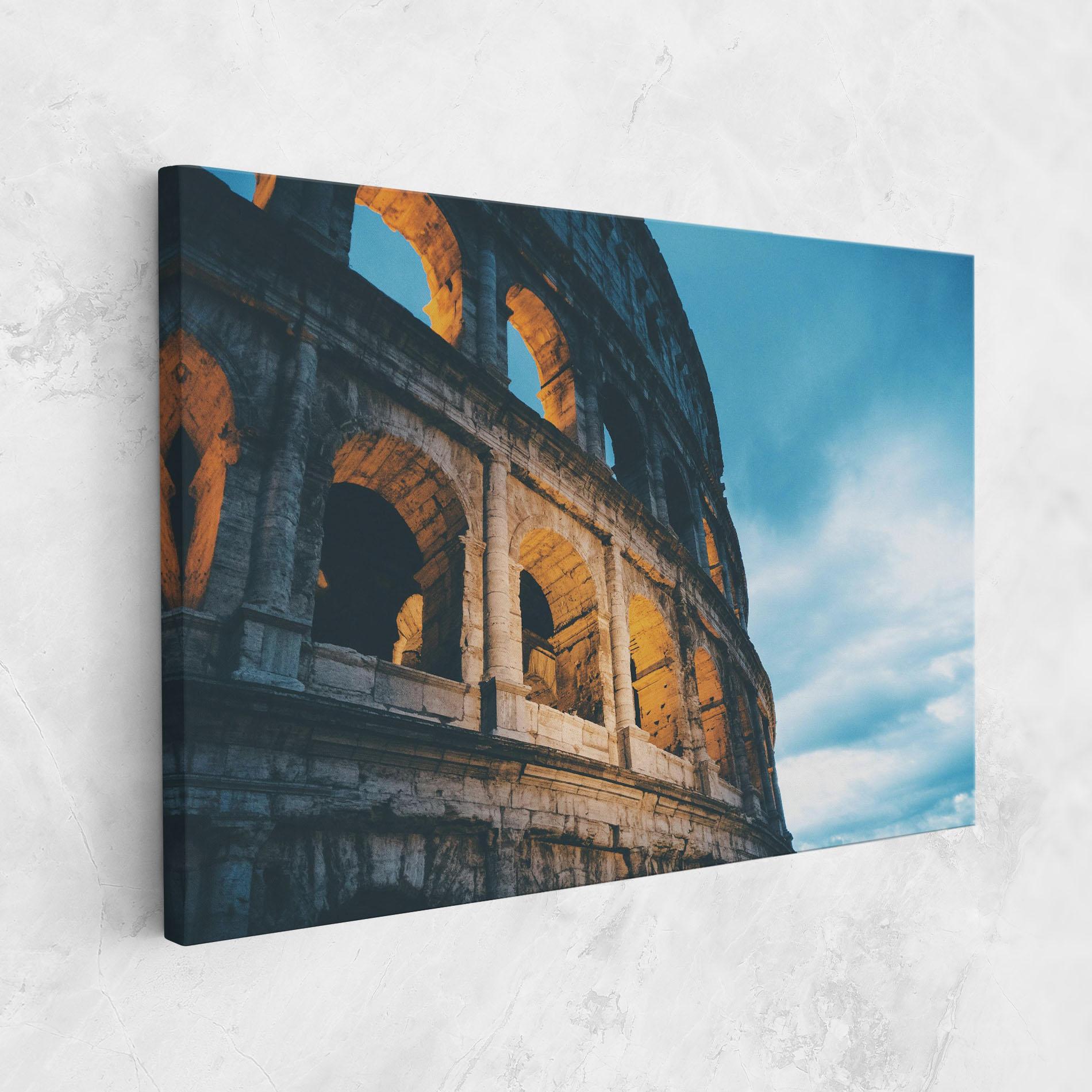 Leinwandbild Shadow Colosseum mockup 1