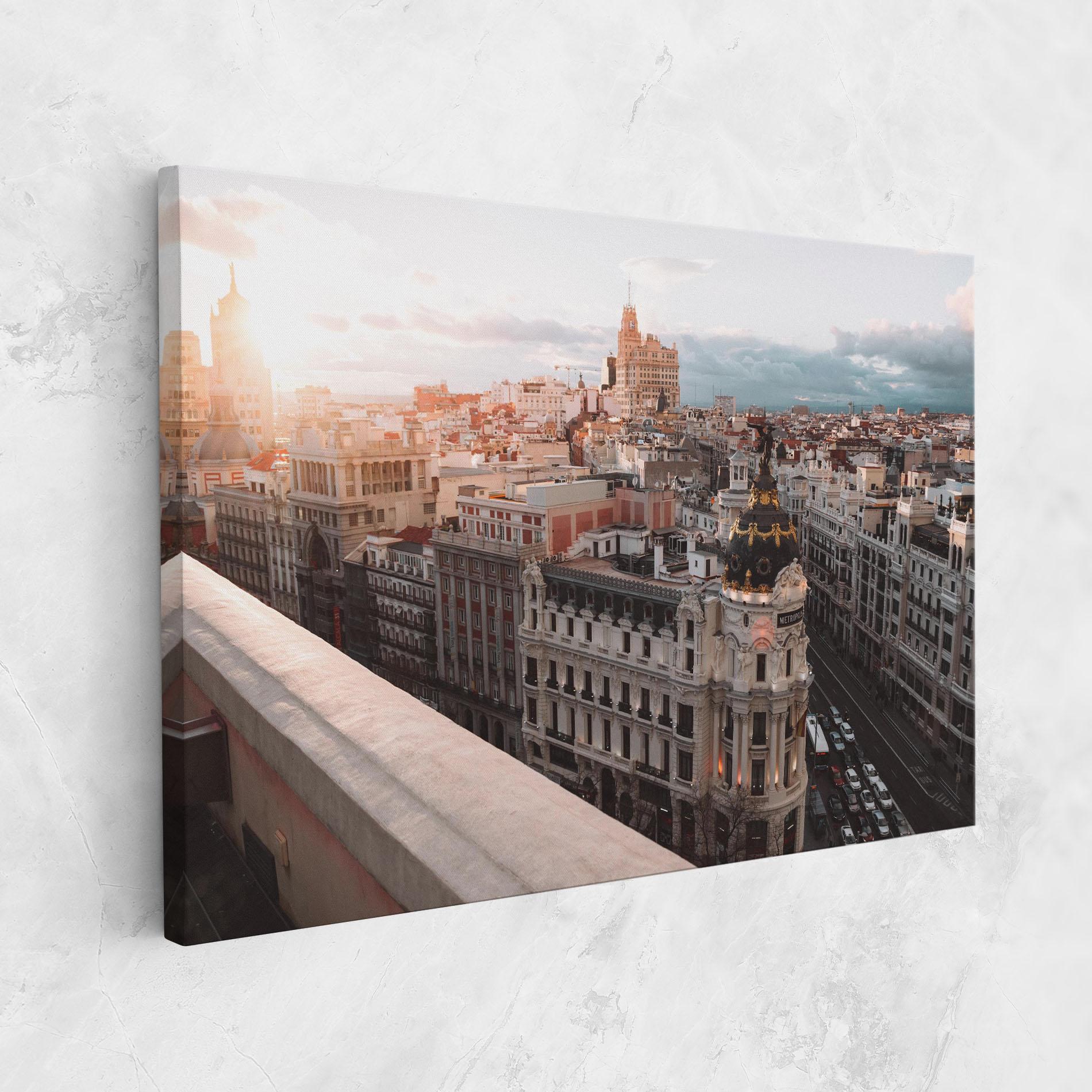 Leinwandbild Spain Sunrise mockup 1