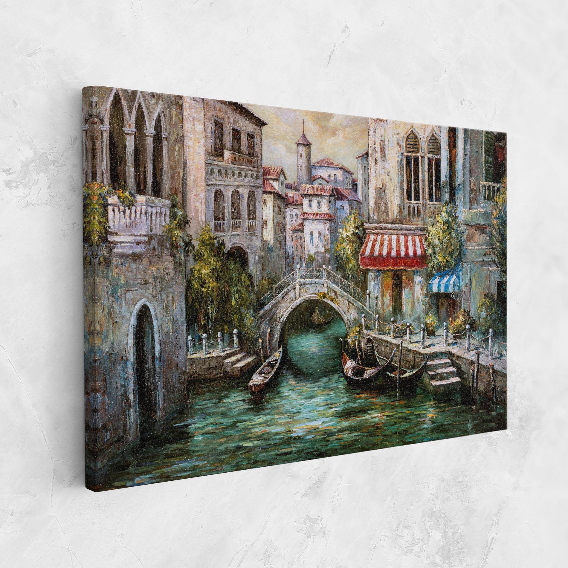 Leinwandbild Venice Colors mockup 1