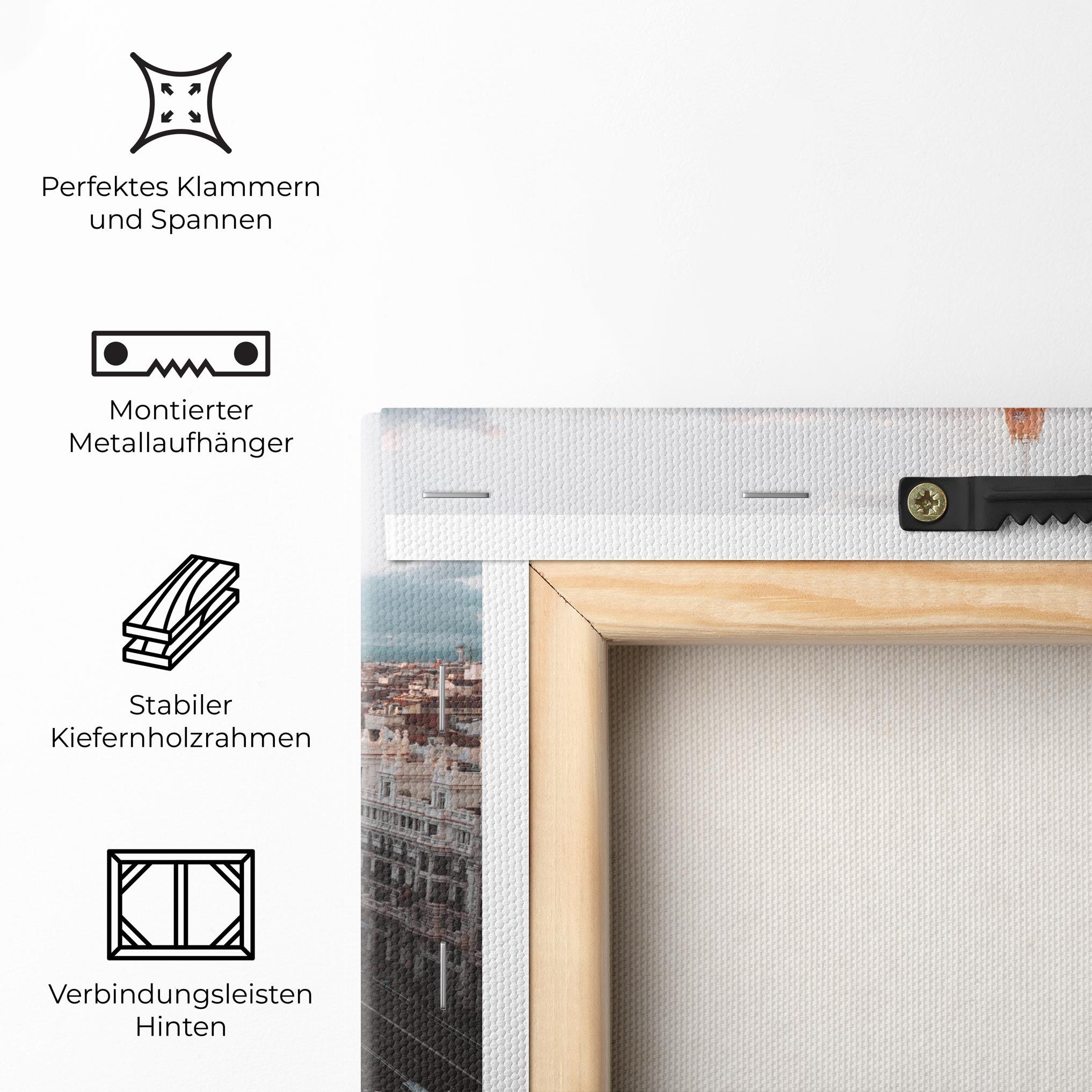 Leinwandbild Spain Sunrise mockup 5