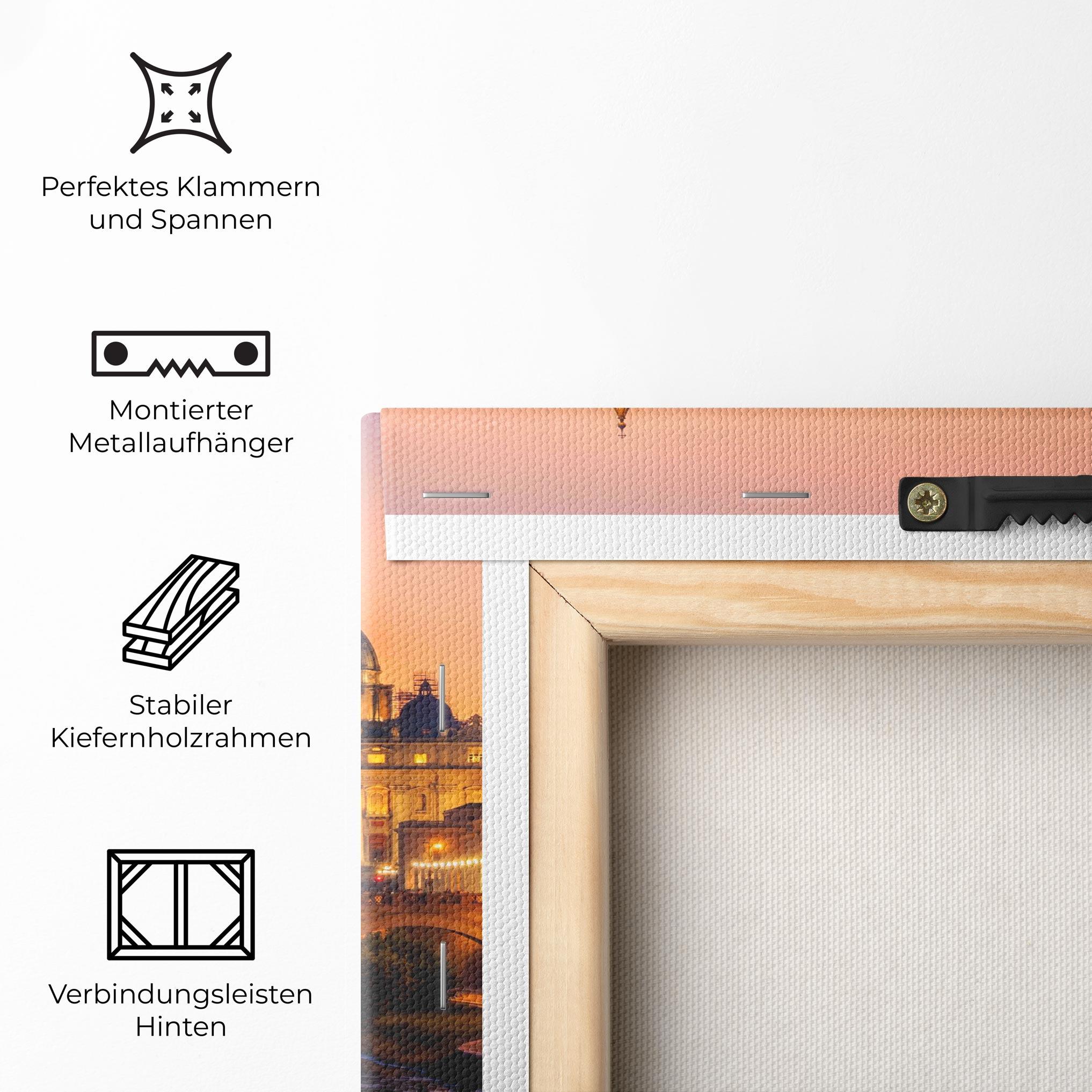 Leinwandbild St Peter Basilica mockup 5