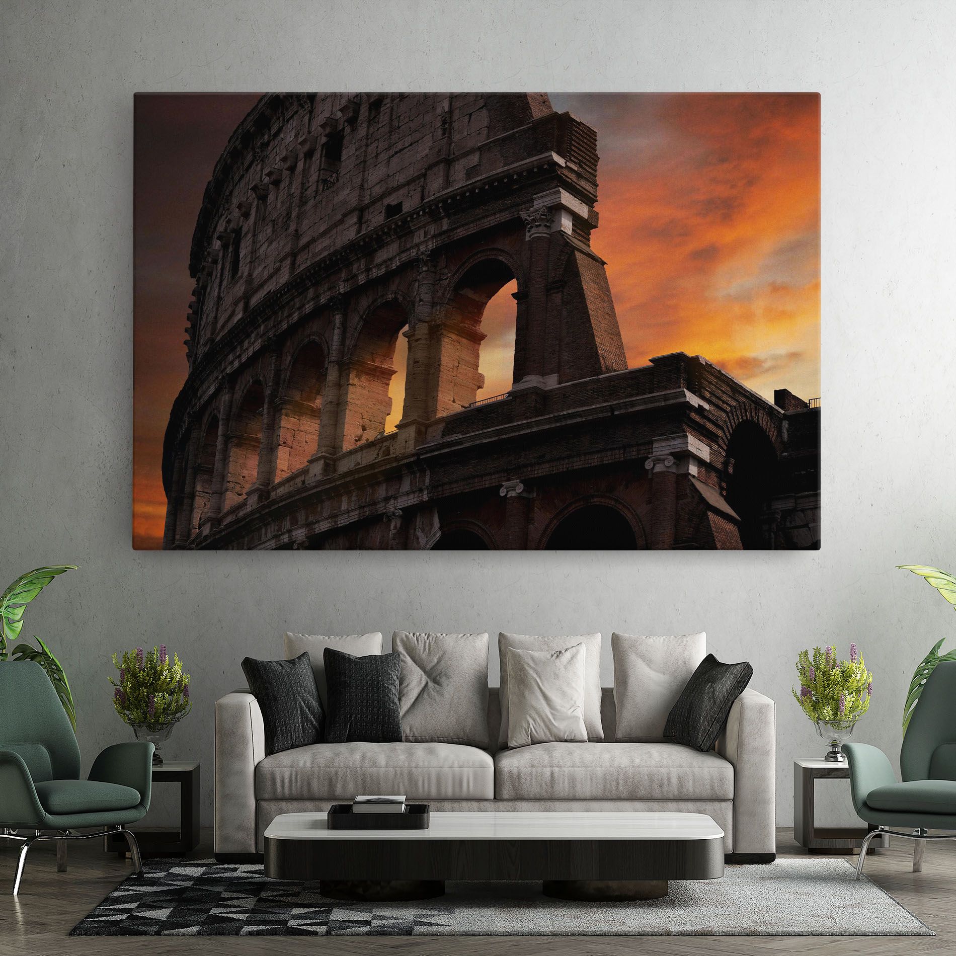 Colosseum Sunset mockup 7
