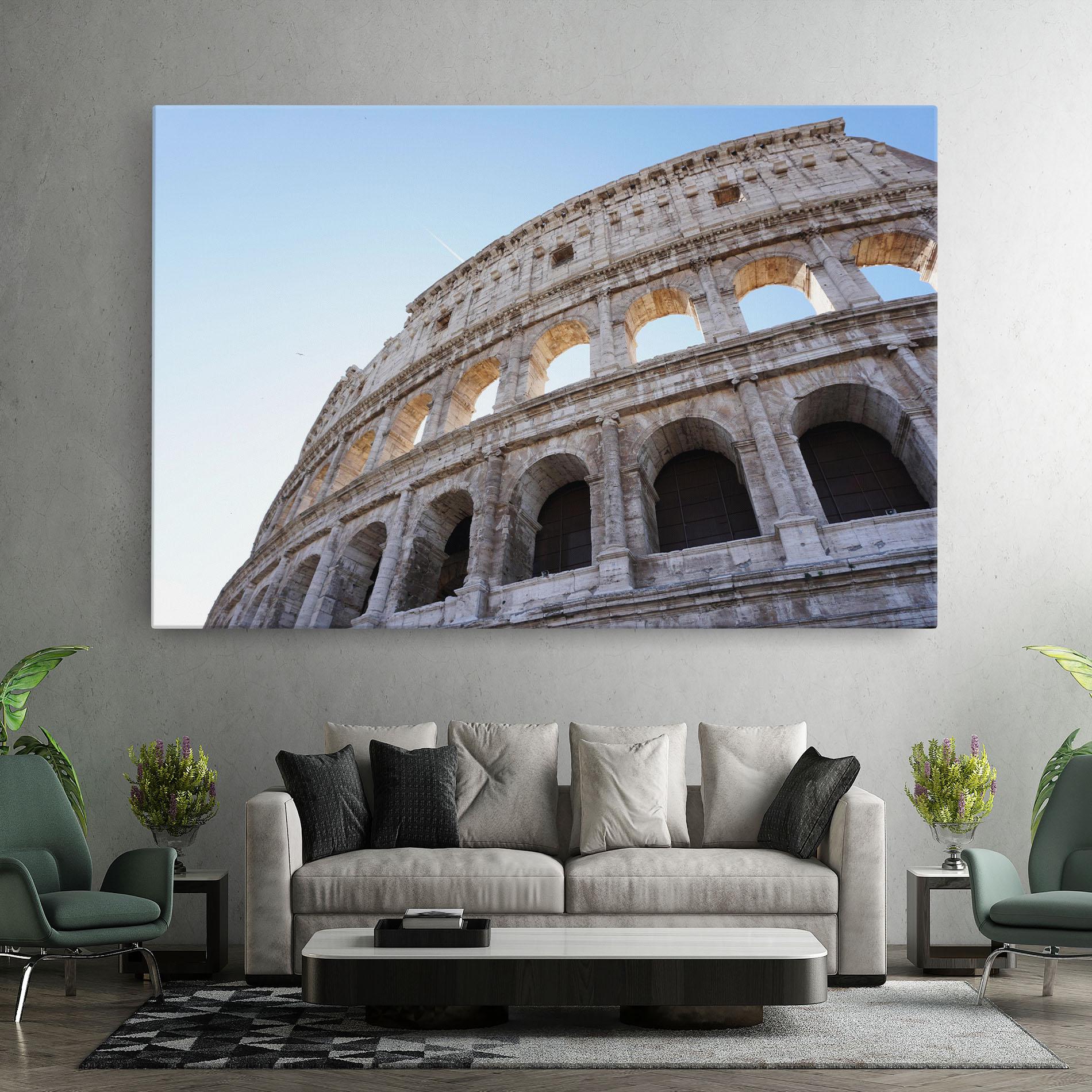 Leinwandbild Colosseum View mockup 7