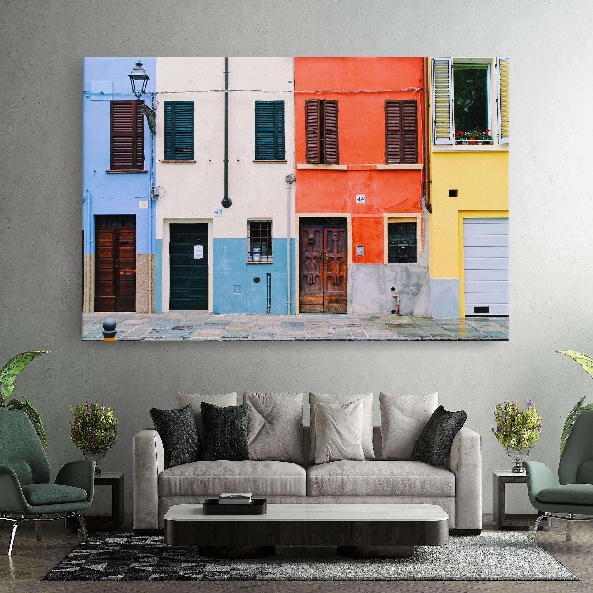 Leinwandbild Italian Home mockup 7