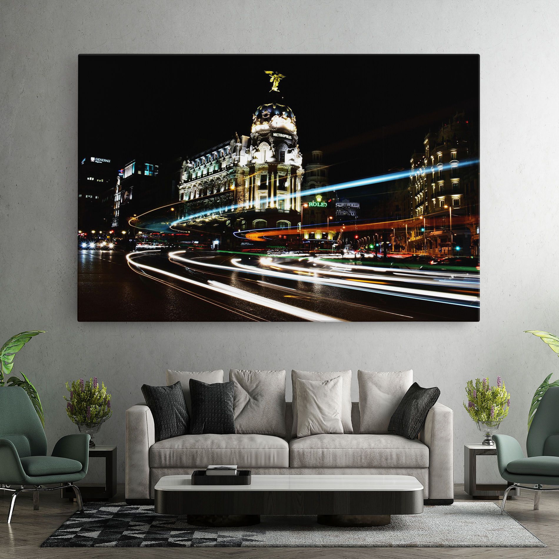 Madrid At Night mockup 7