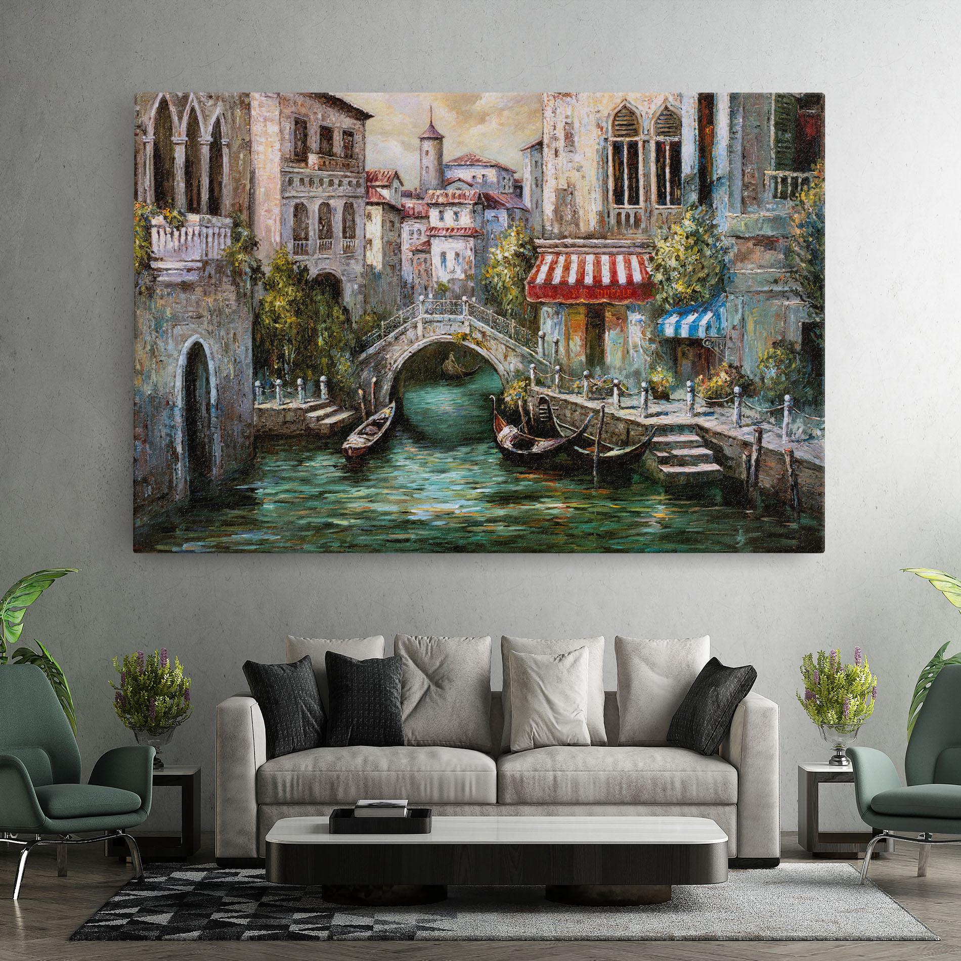 Leinwandbild Venice Colors mockup 7