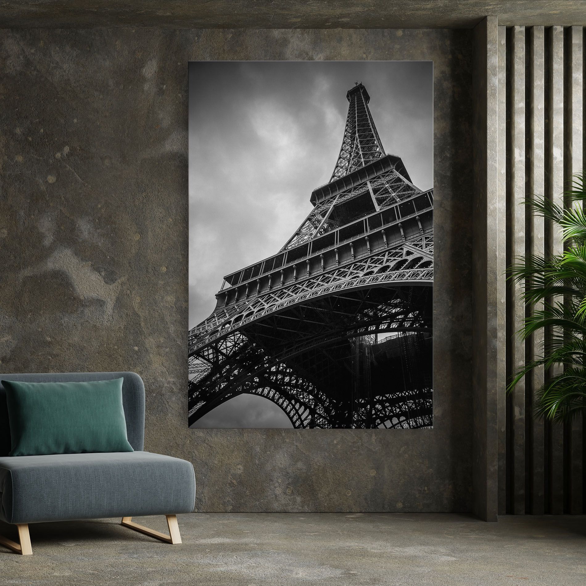 Eiffel Grey Tower mockup 7