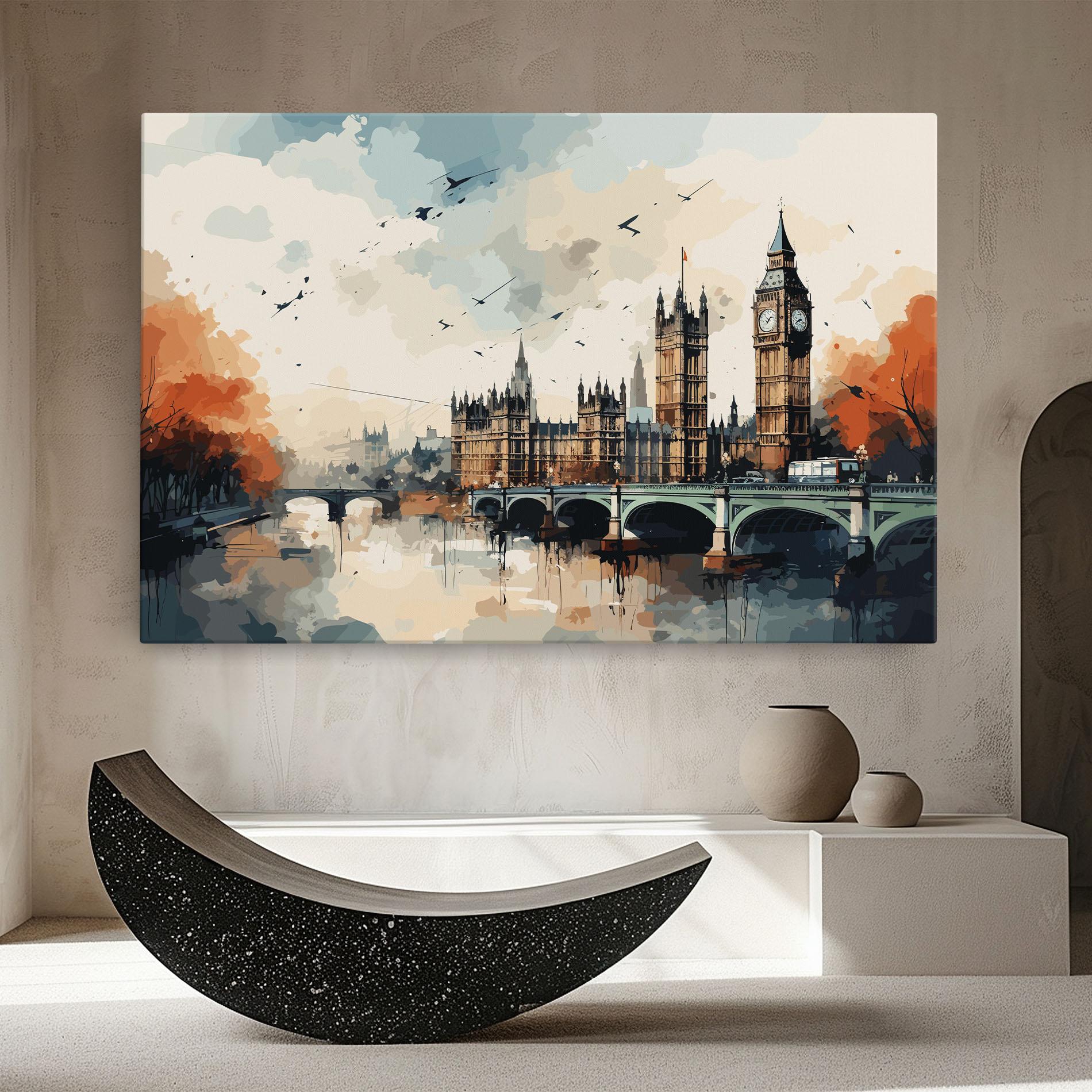 Leinwandbild England Art mockup 8