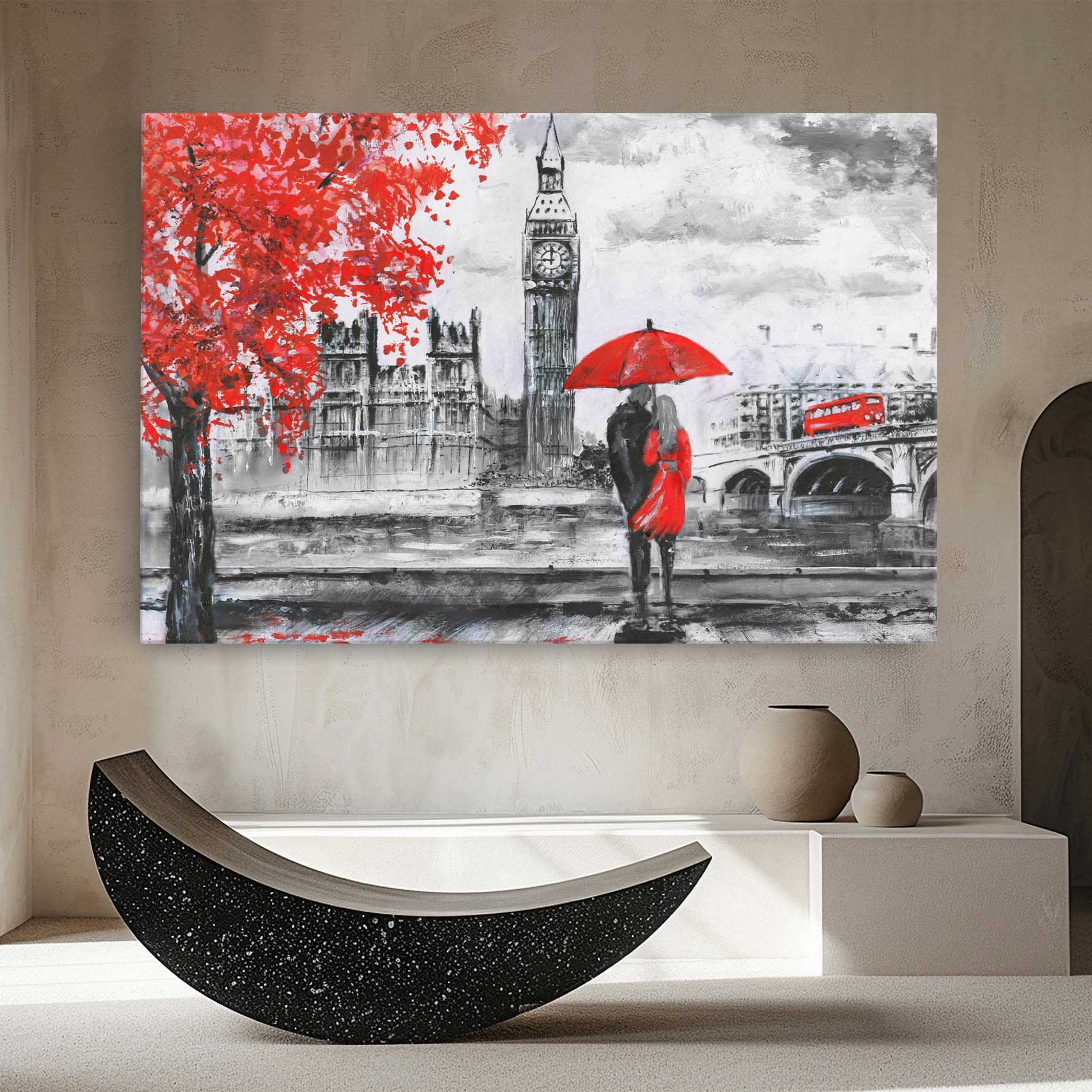 Leinwandbild London Love mockup 8