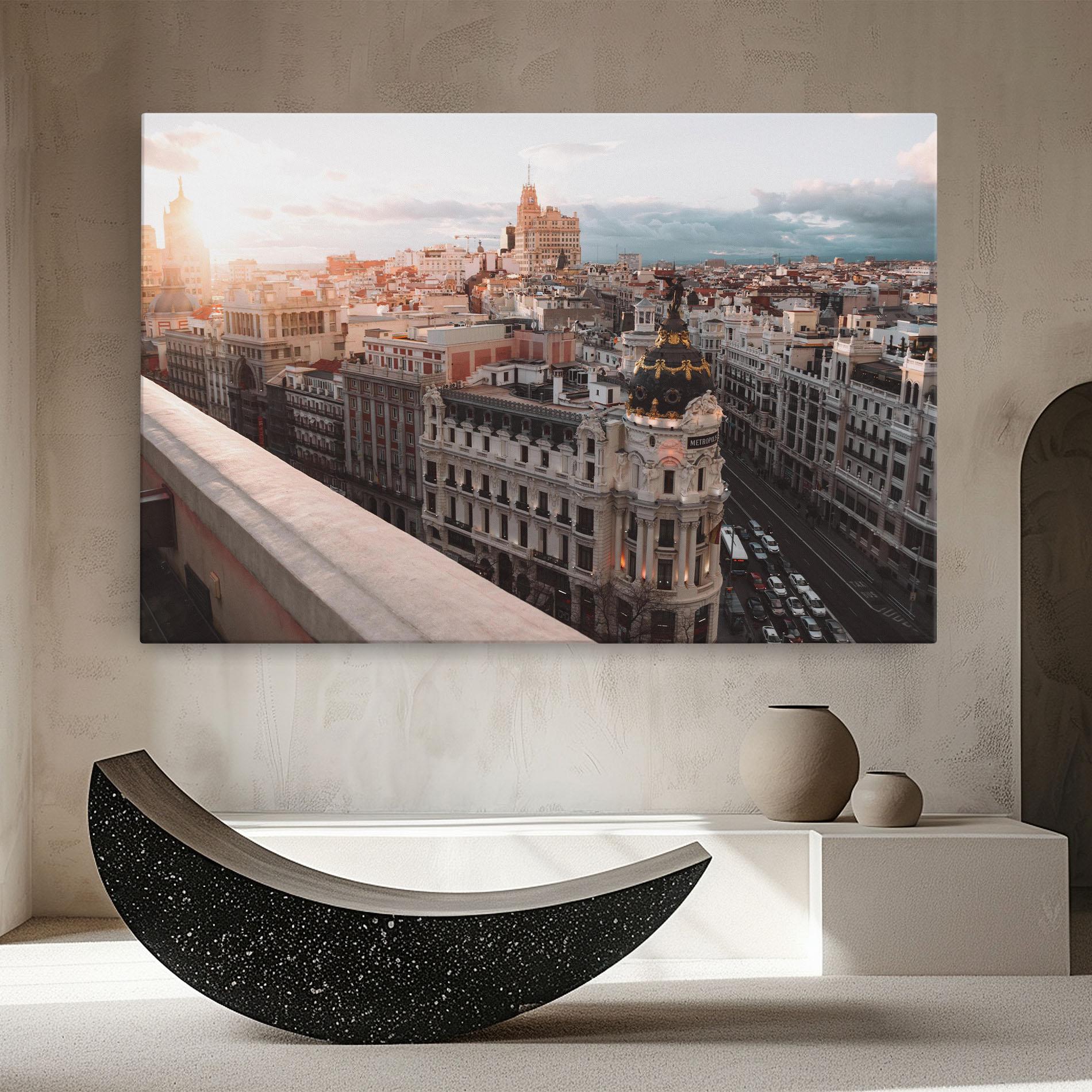 Leinwandbild Spain Sunrise mockup 8