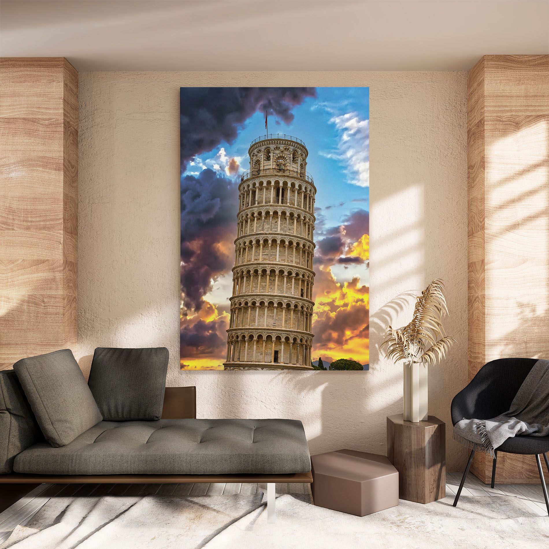 Tower Of Pisa Sunset mockup 8