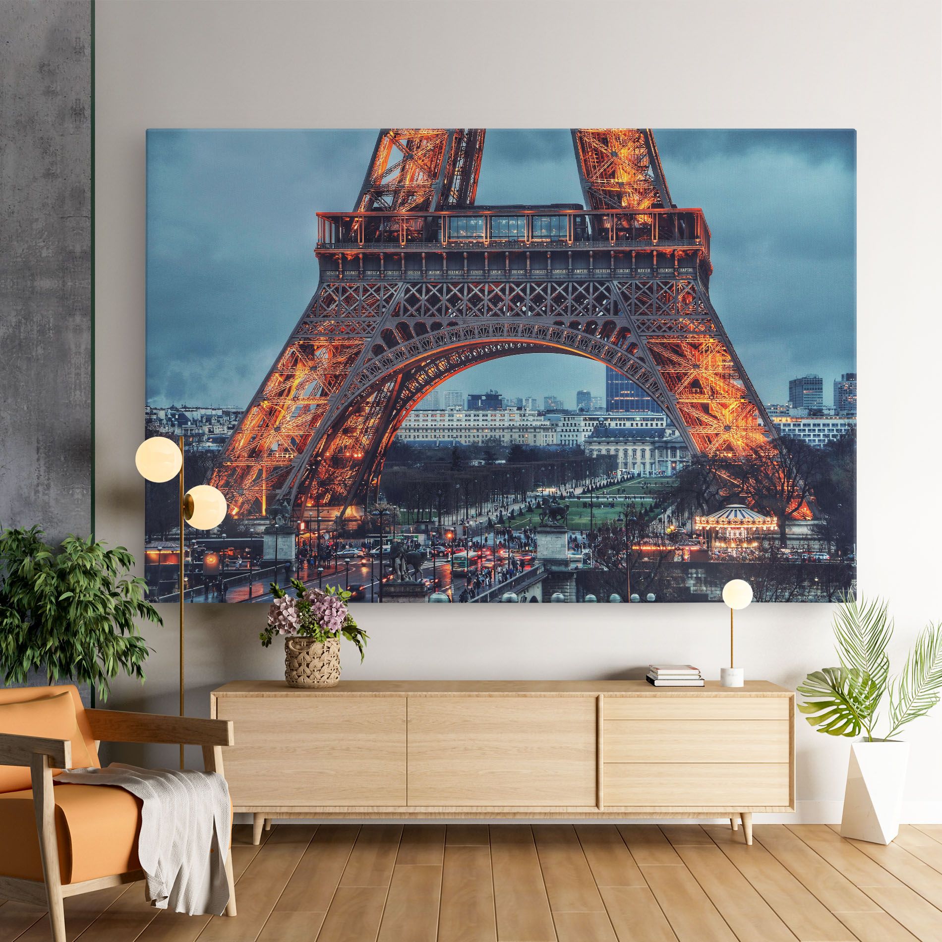 Eiffel Tower Lights mockup 9