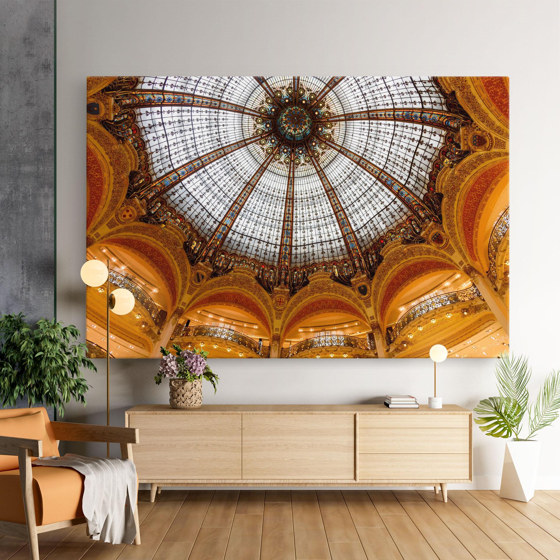 Leinwandbild Galeries Lafayette mockup 9