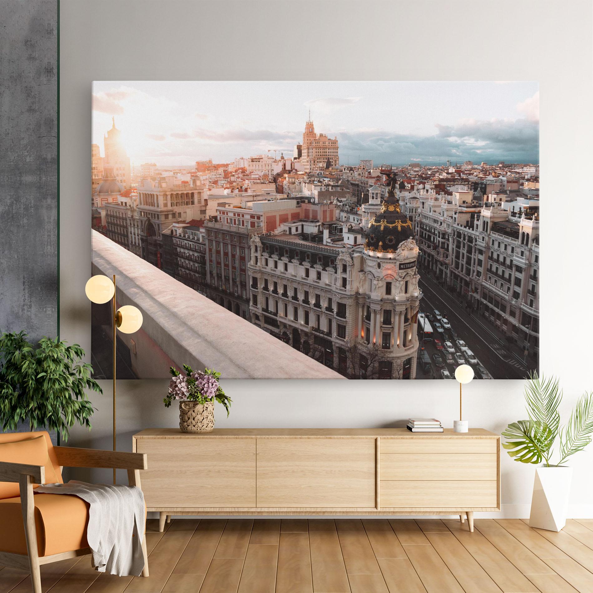 Leinwandbild Spain Sunrise mockup 9