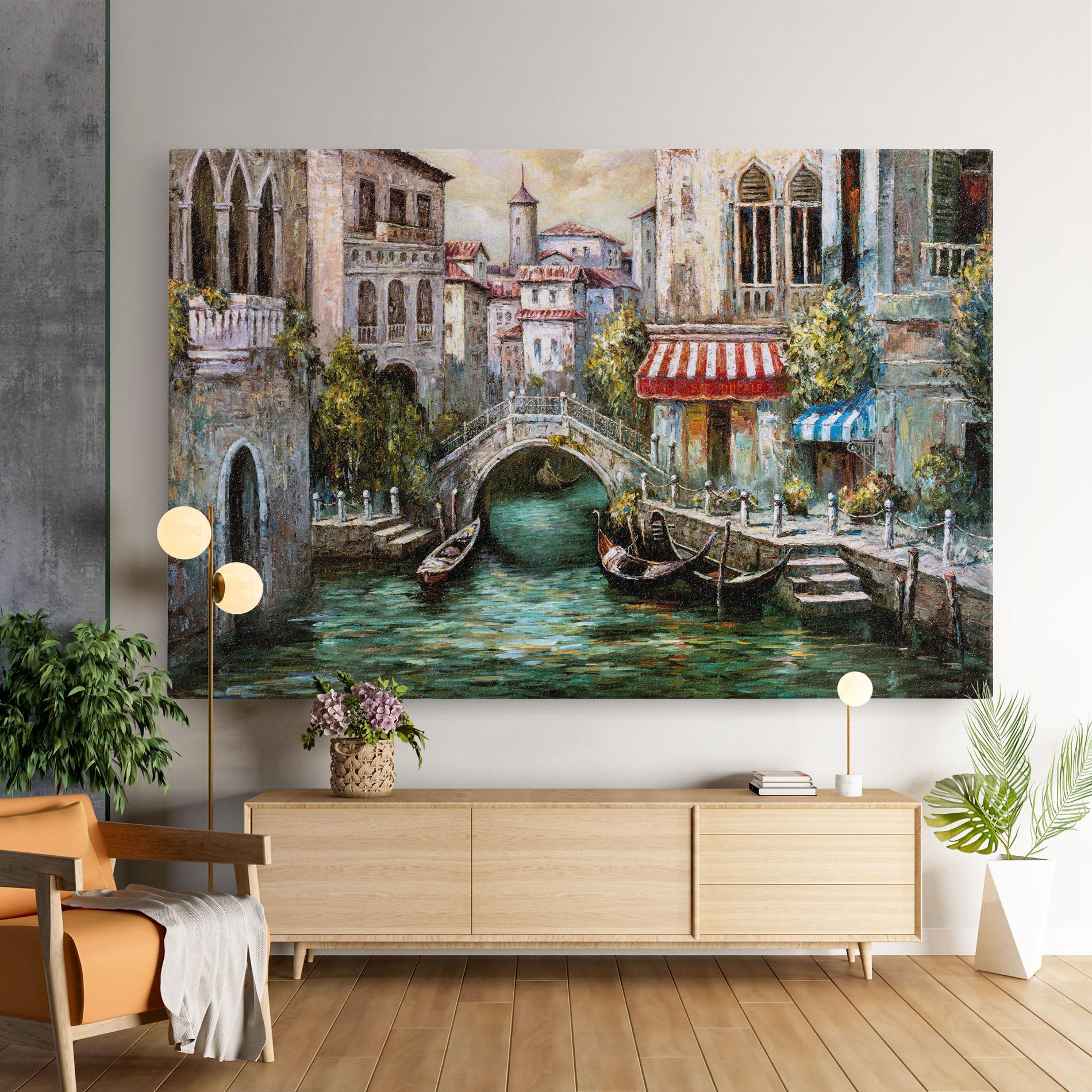Leinwandbild Venice Colors mockup 9