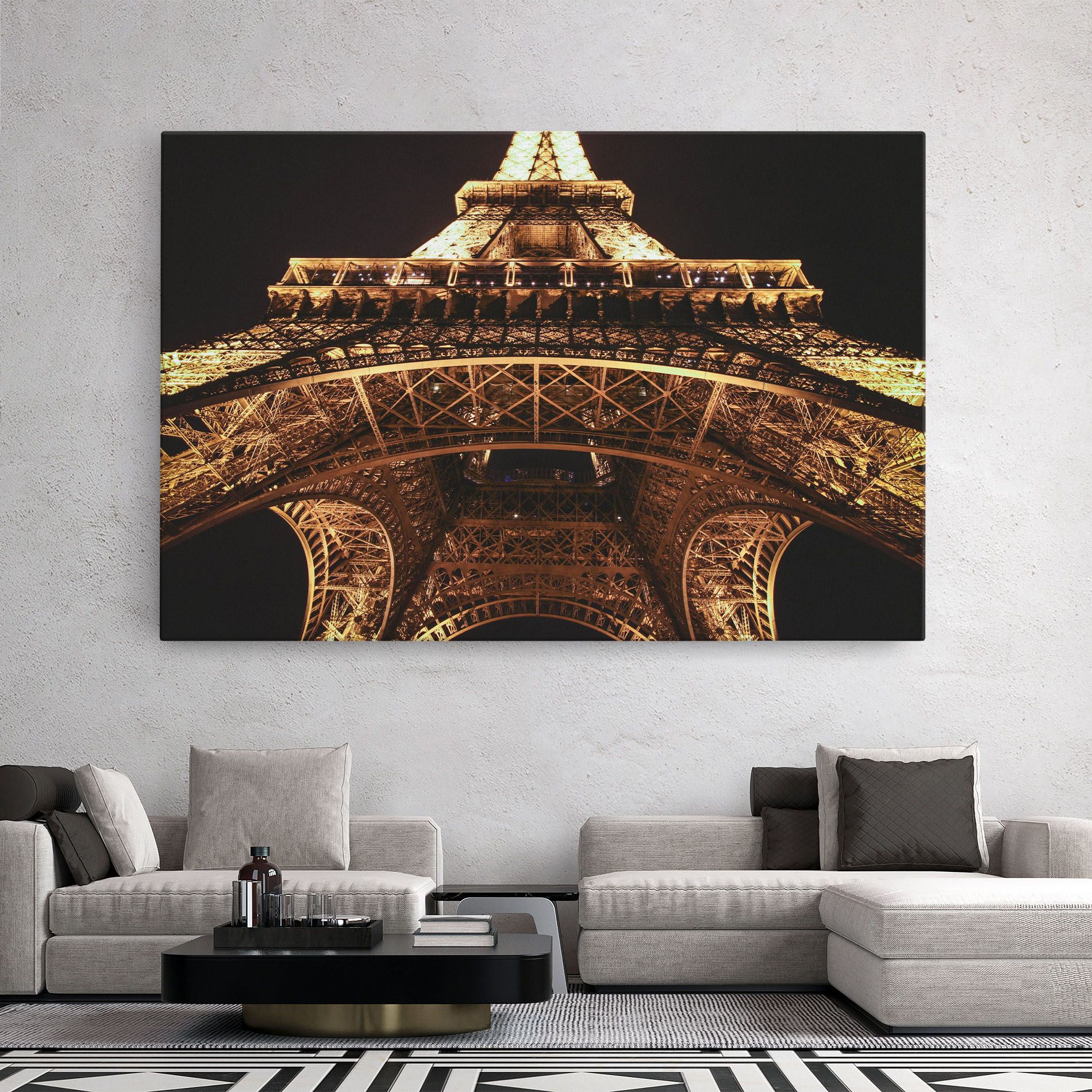 Eiffel Tower At Night mockup 2