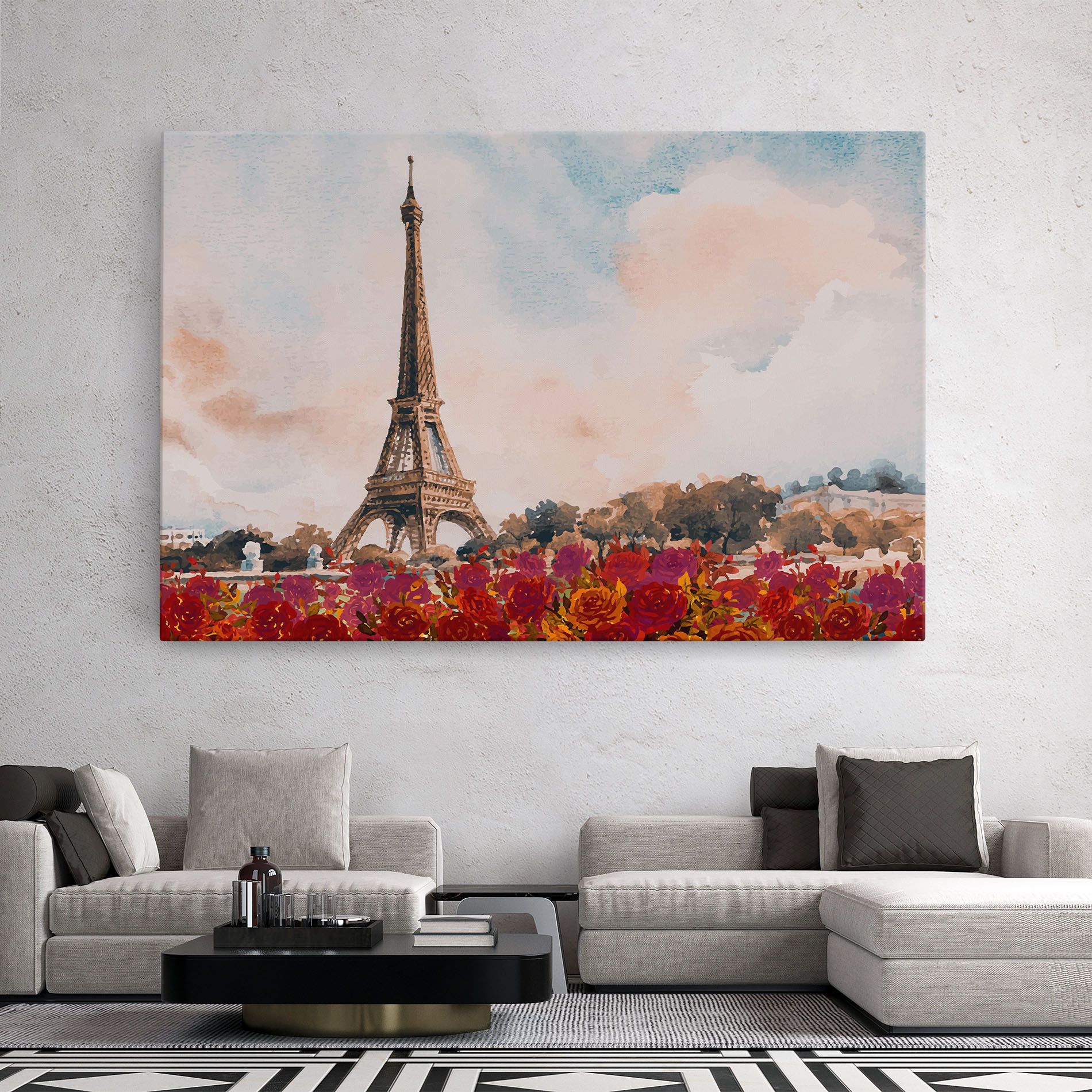 Eiffel Tower Roses mockup 2