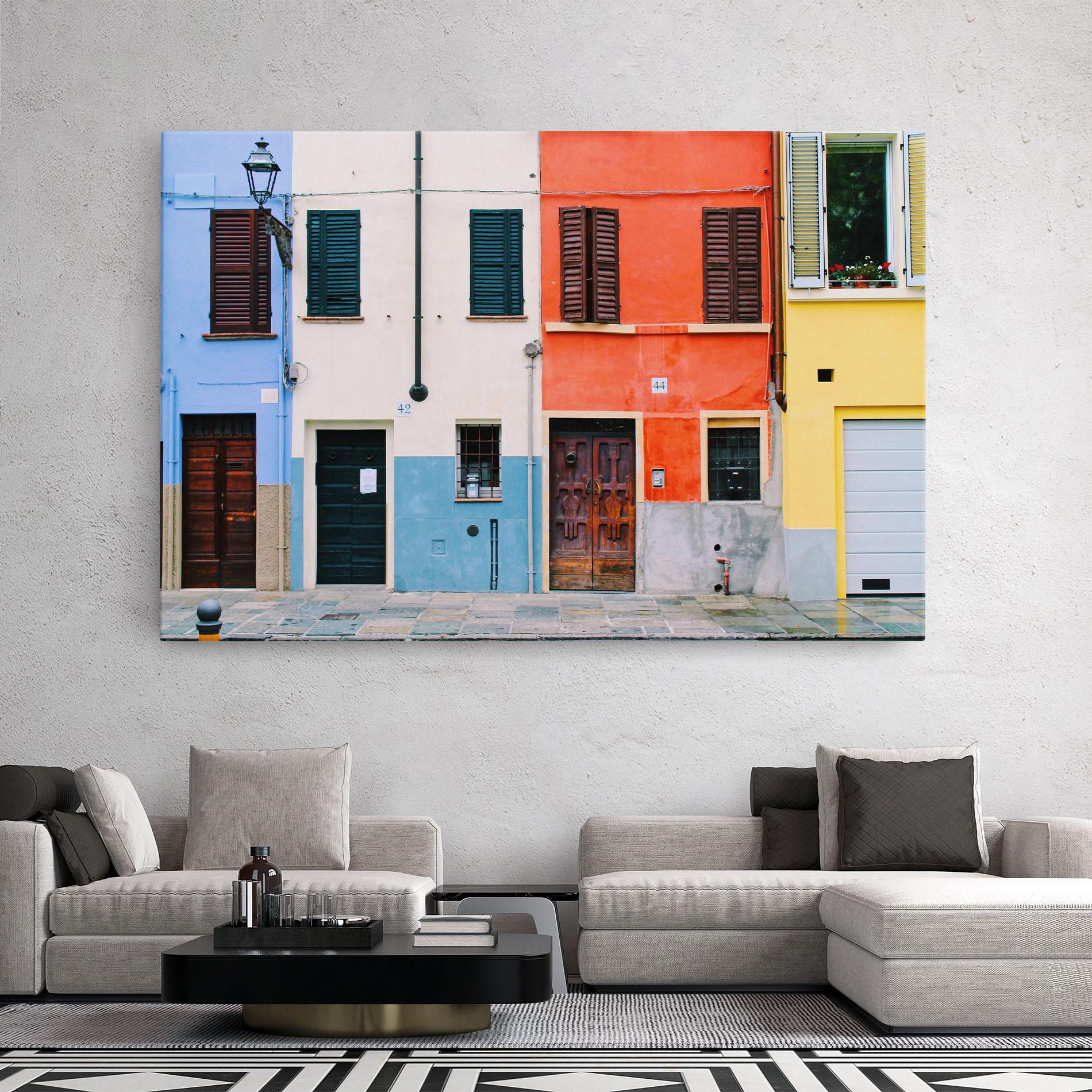 Leinwandbild Italian Home mockup 2