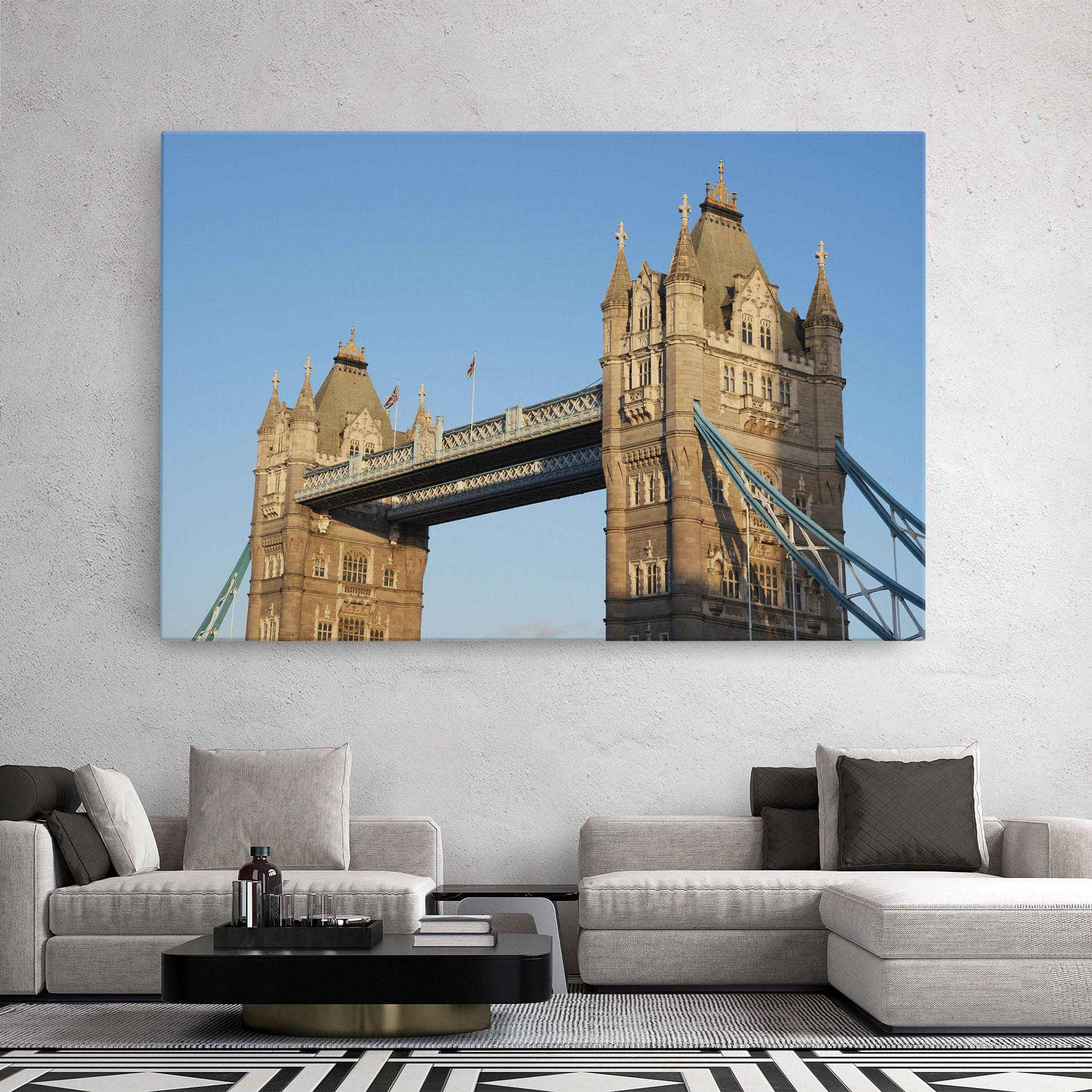 Leinwandbild London Bridge View mockup 2