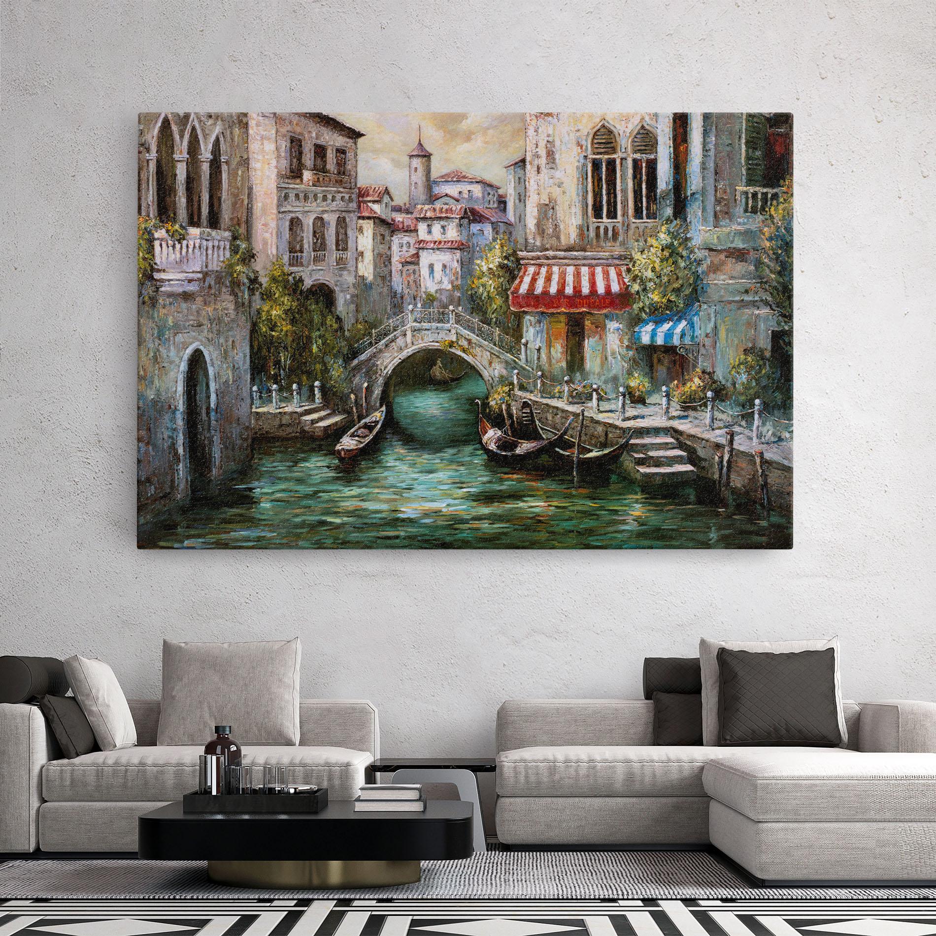 Leinwandbild Venice Colors mockup 2
