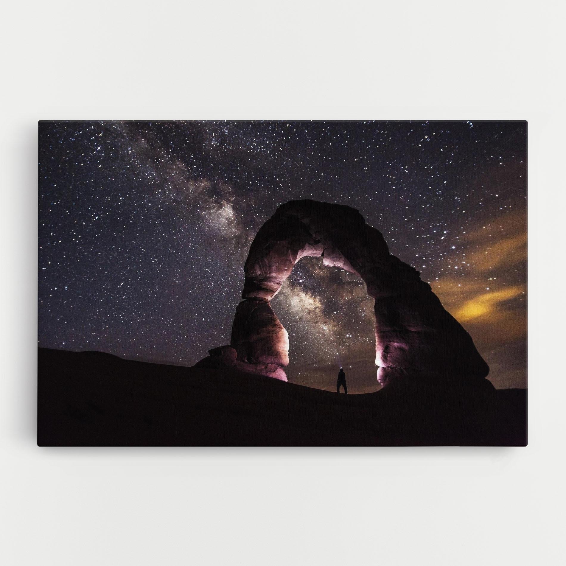 Leinwandbild Stars Landscape mockup 0