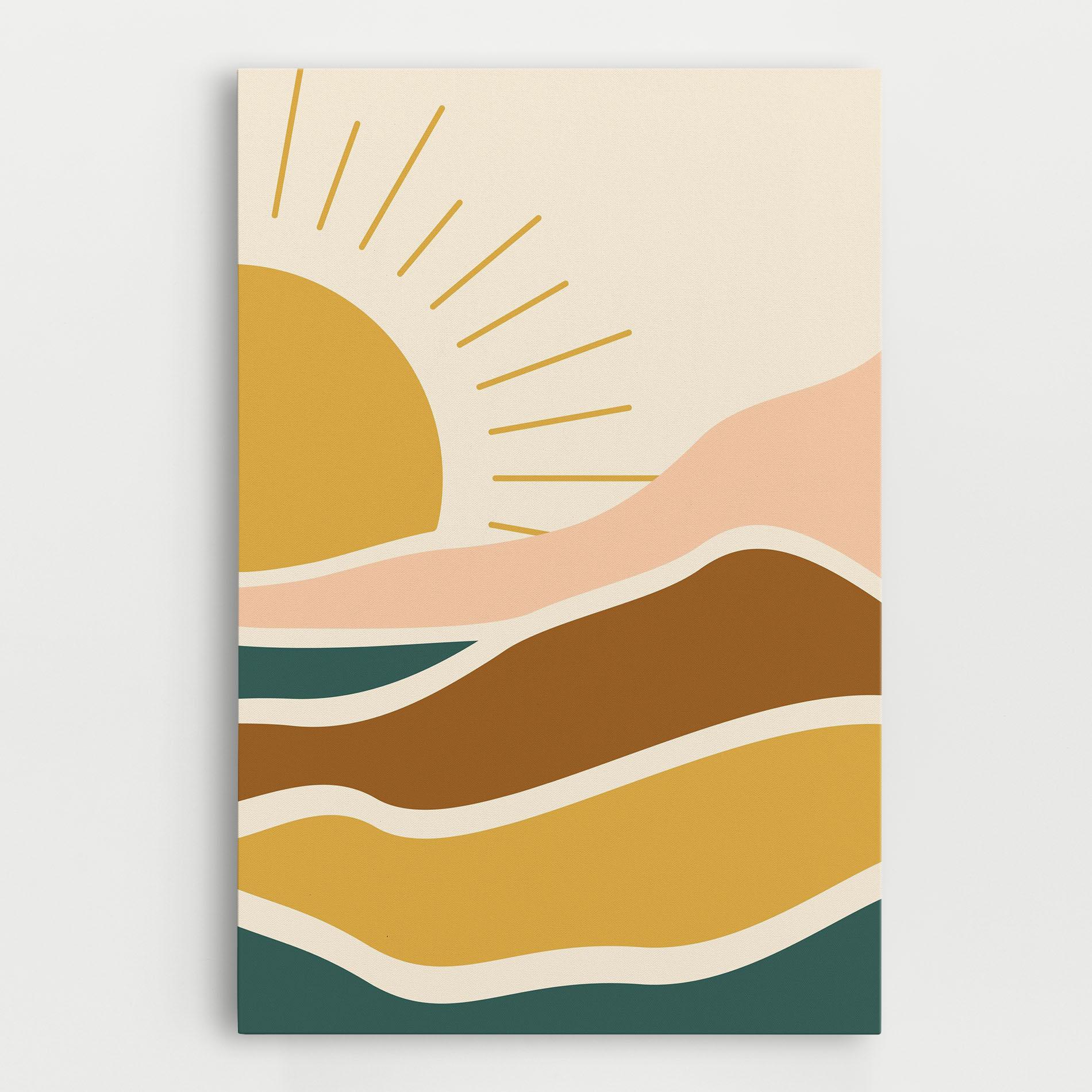 Leinwandbild Sunset Connection 02 mockup 0