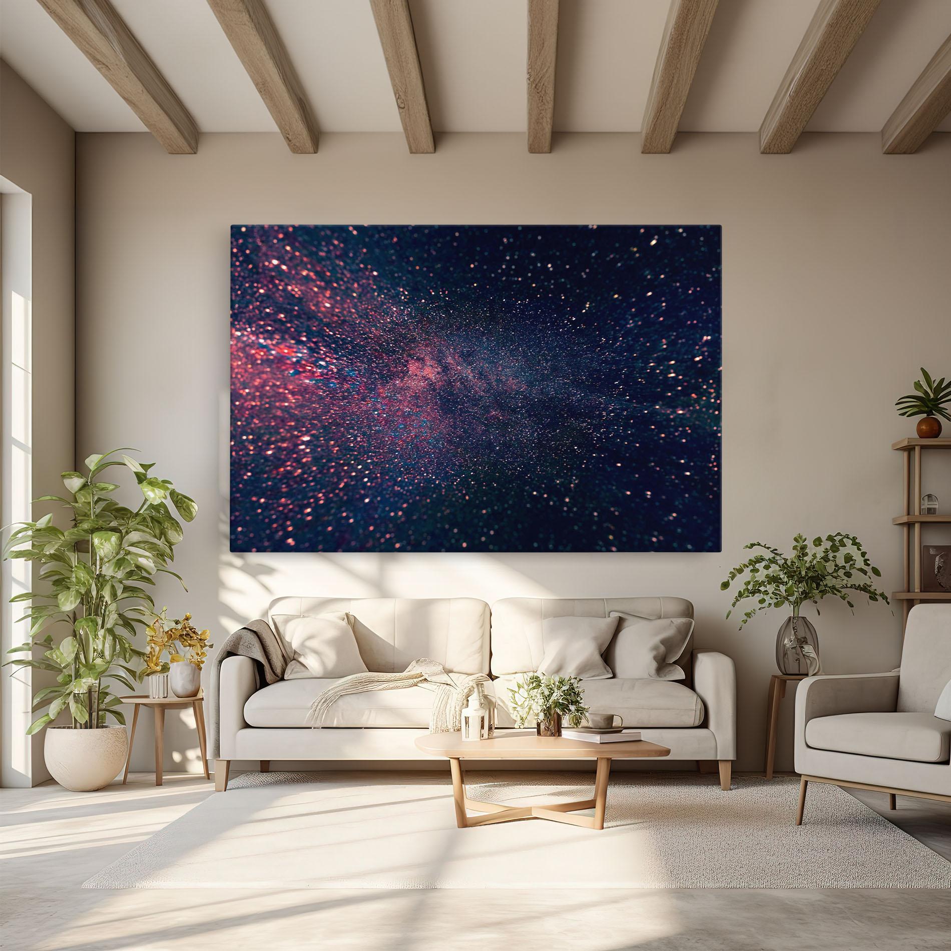 Leinwandbild Purple Spark mockup 6