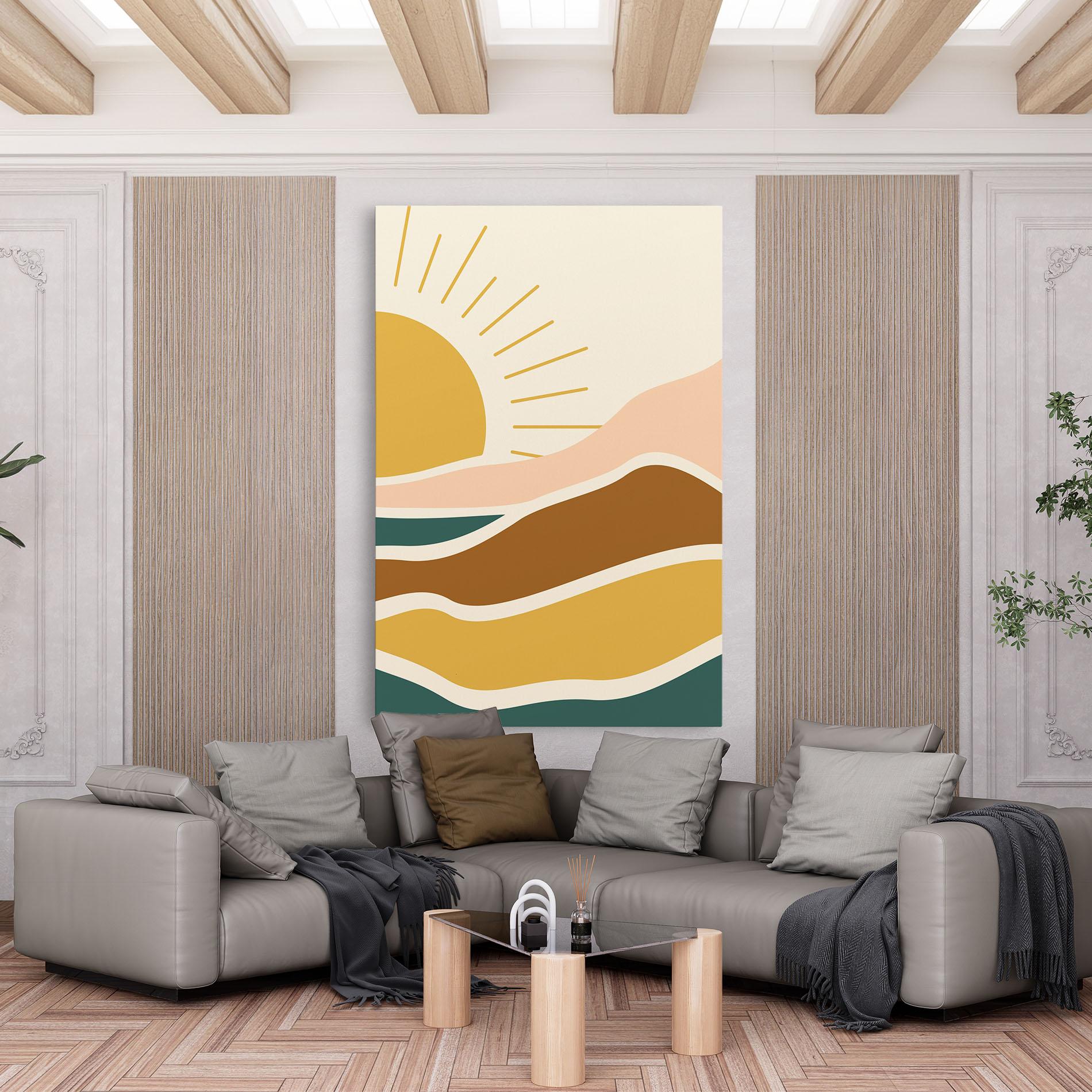 Leinwandbild Sunset Connection 02 mockup 6
