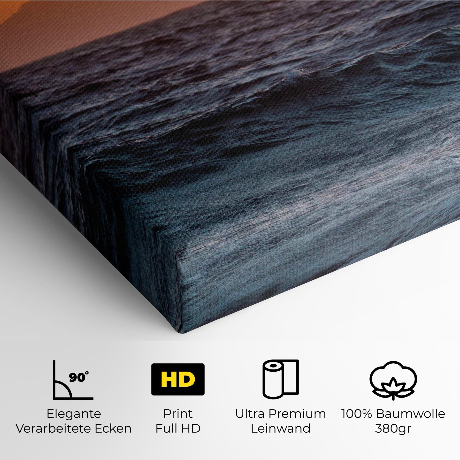 Leinwandbild Morning Waves mockup 4