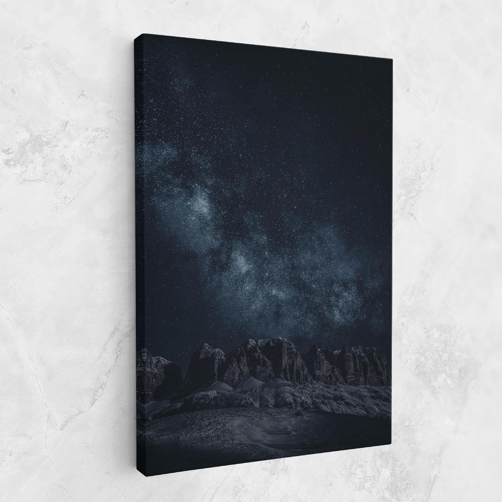Leinwandbild Galactic Sky mockup 1