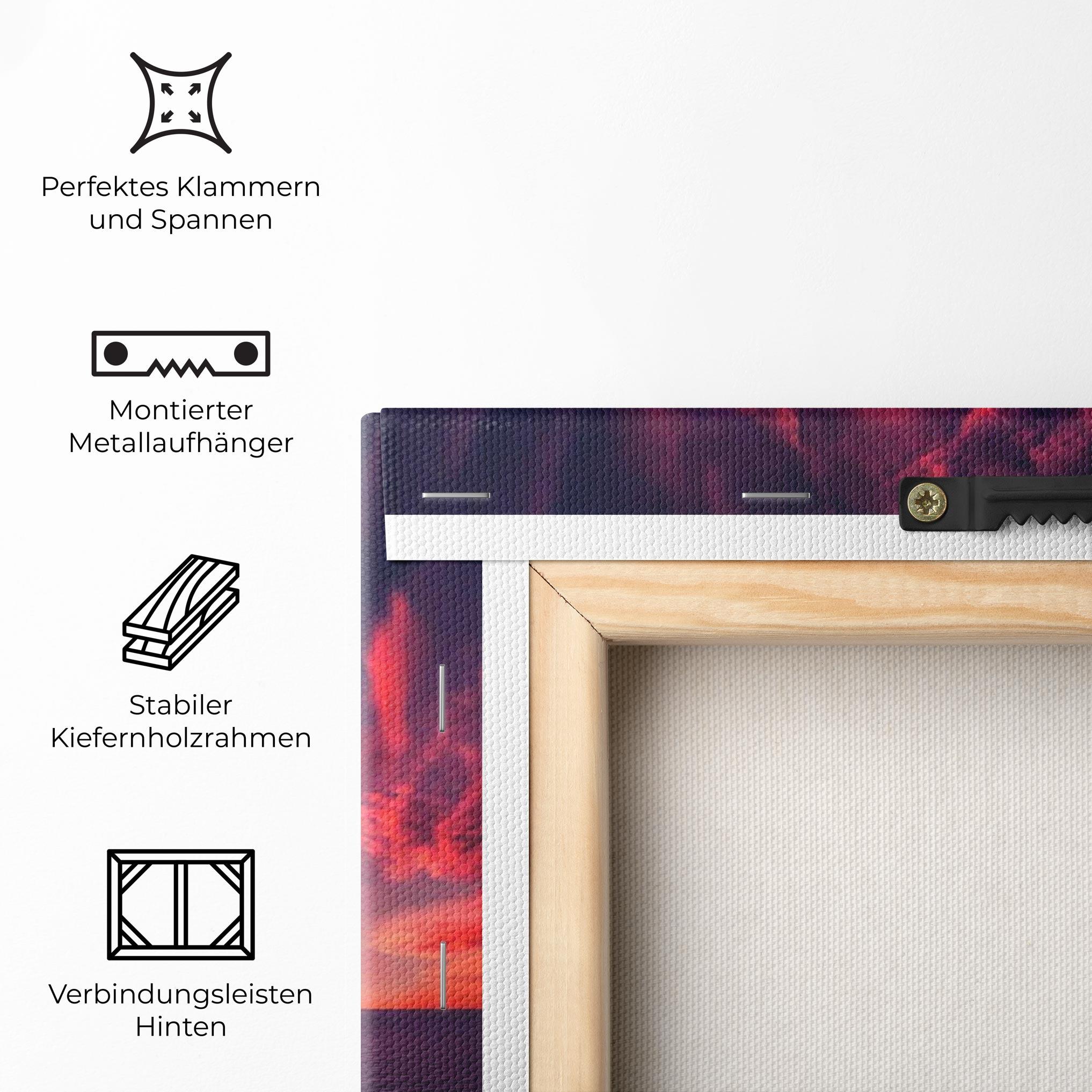 Leinwandbild Sun Tree mockup 5