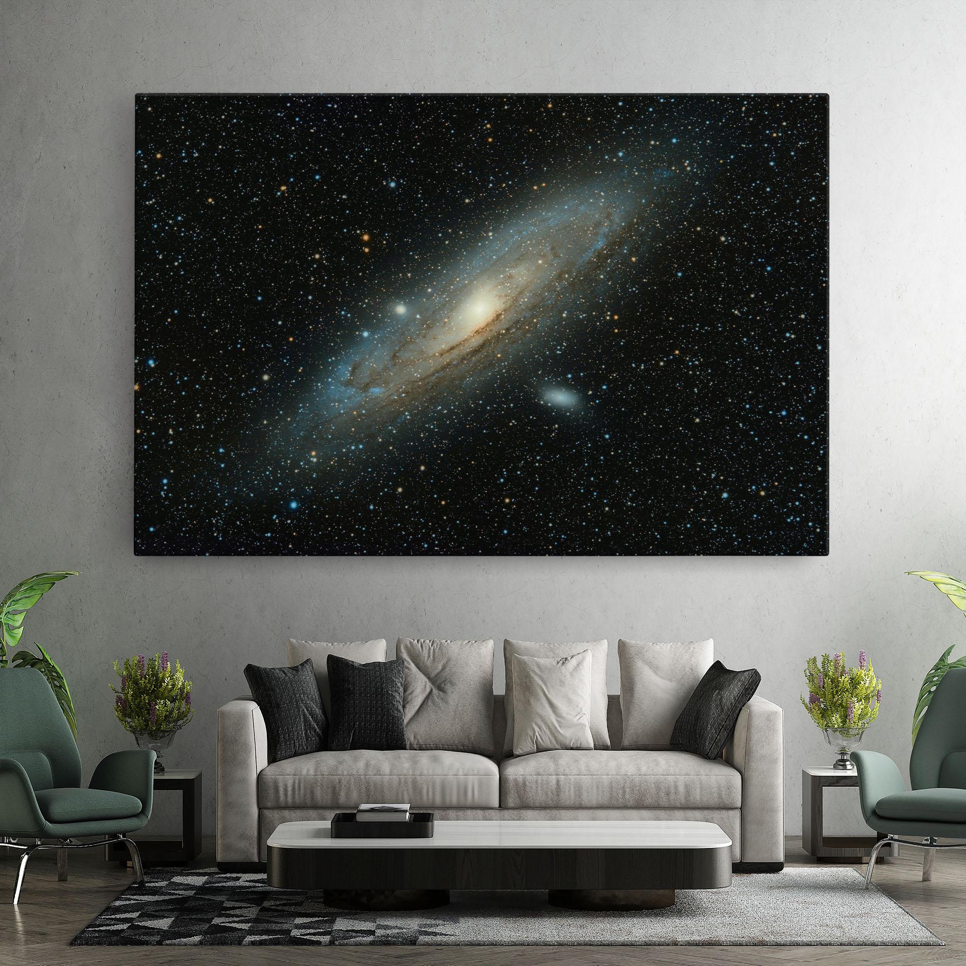 Leinwandbild Galaxy Stars mockup 7