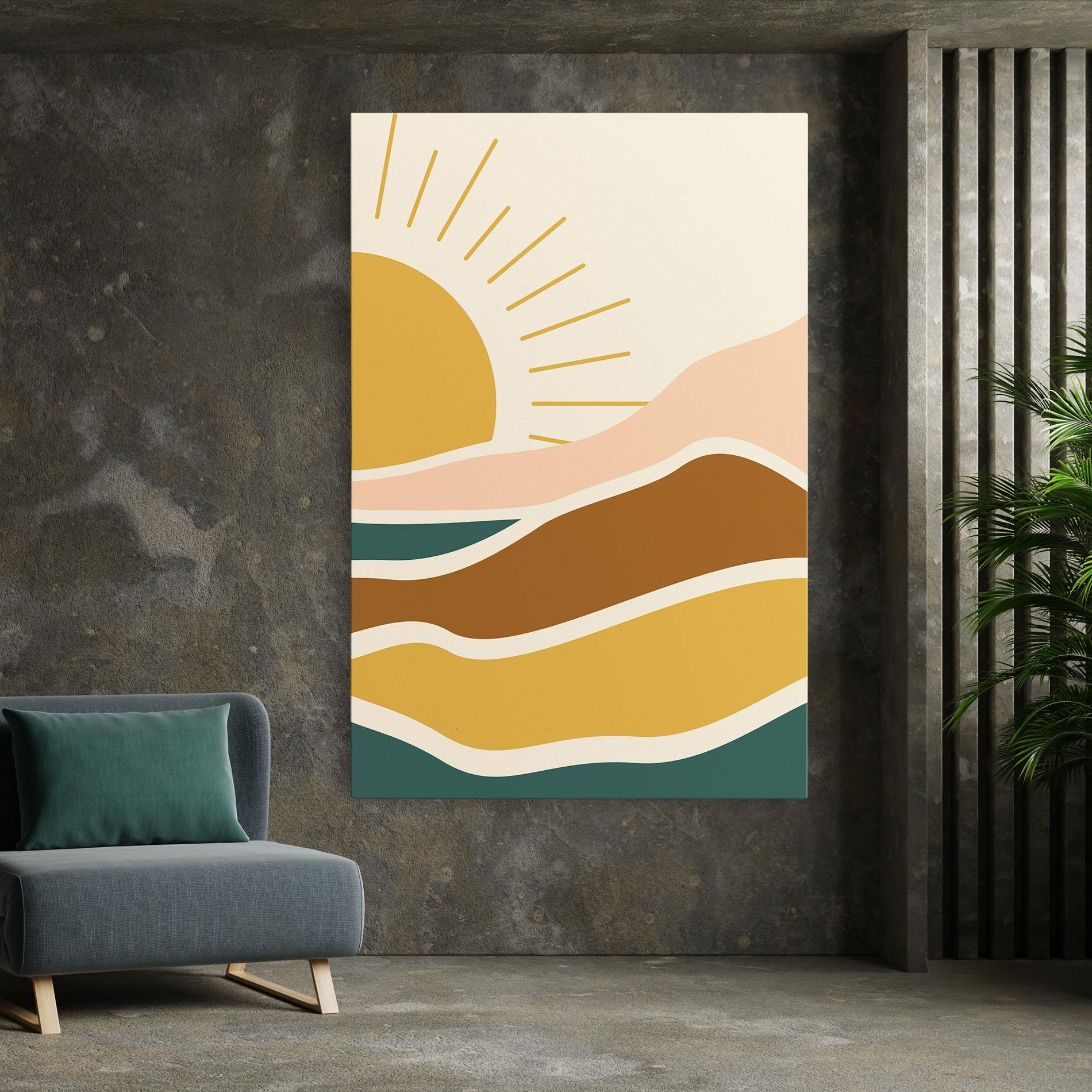 Leinwandbild Sunset Connection 02 mockup 7
