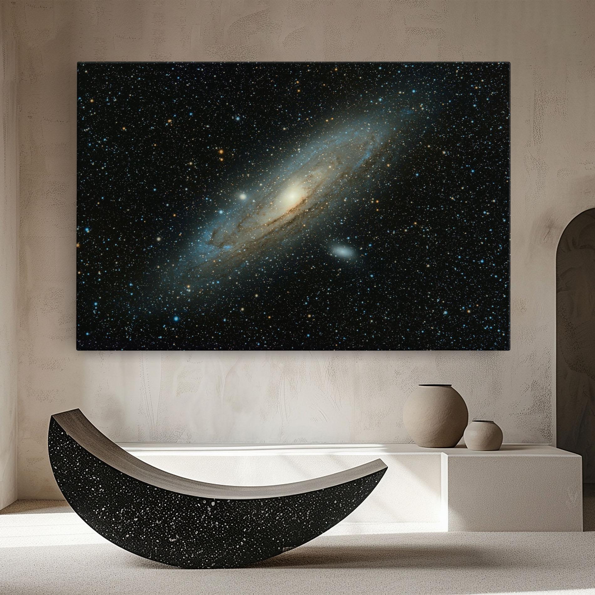 Leinwandbild Galaxy Stars mockup 8