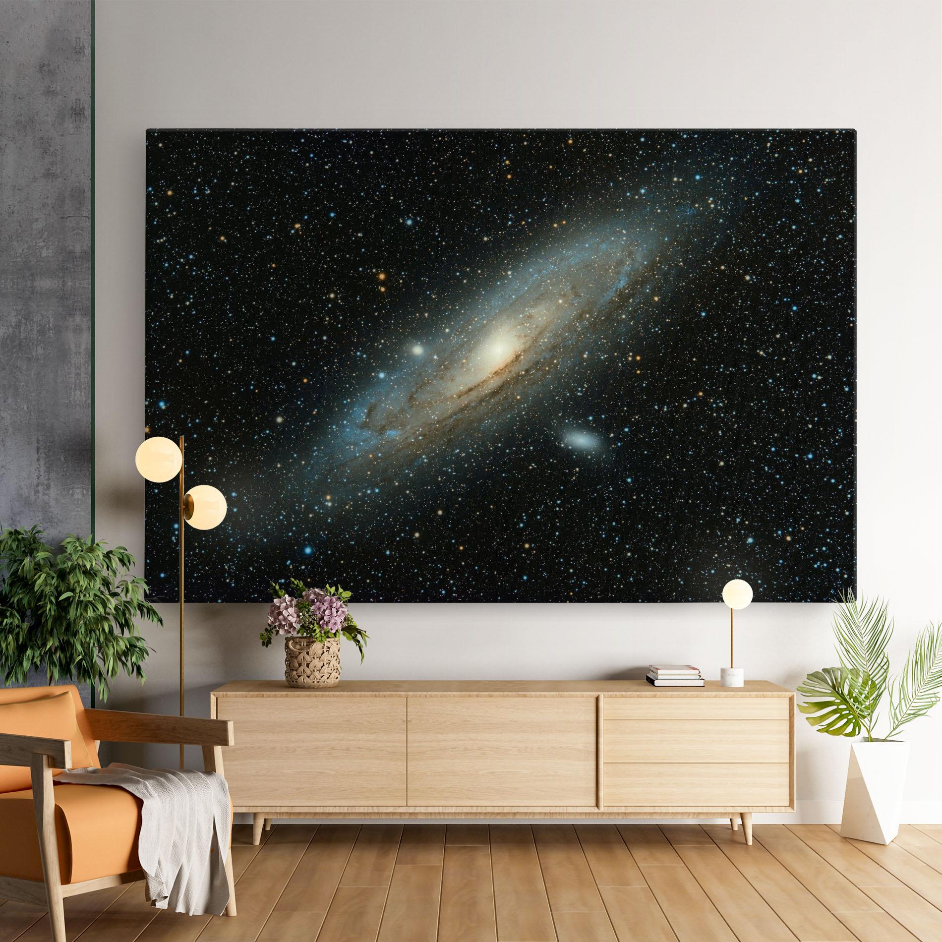 Leinwandbild Galaxy Stars mockup 9