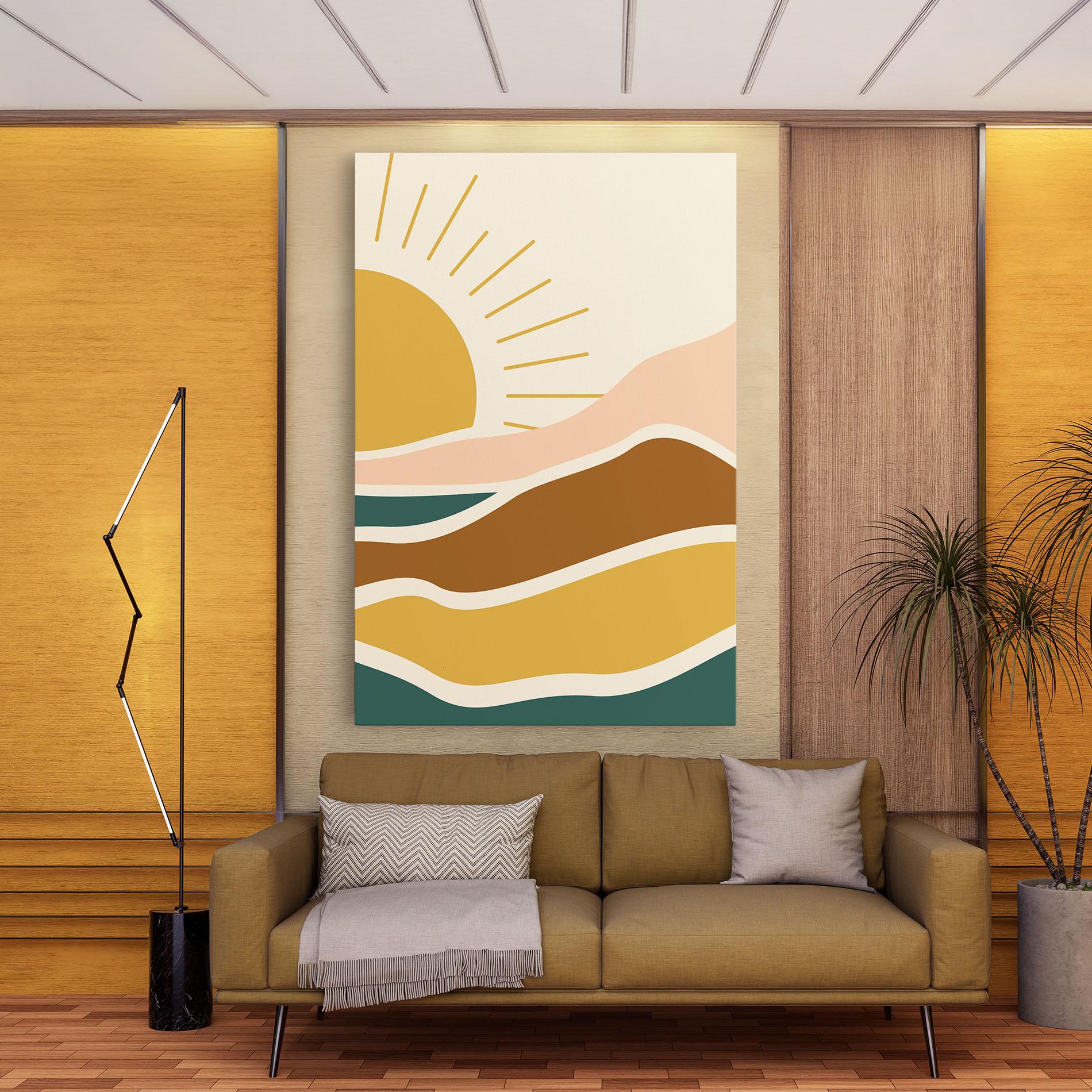 Leinwandbild Sunset Connection 02 mockup 9