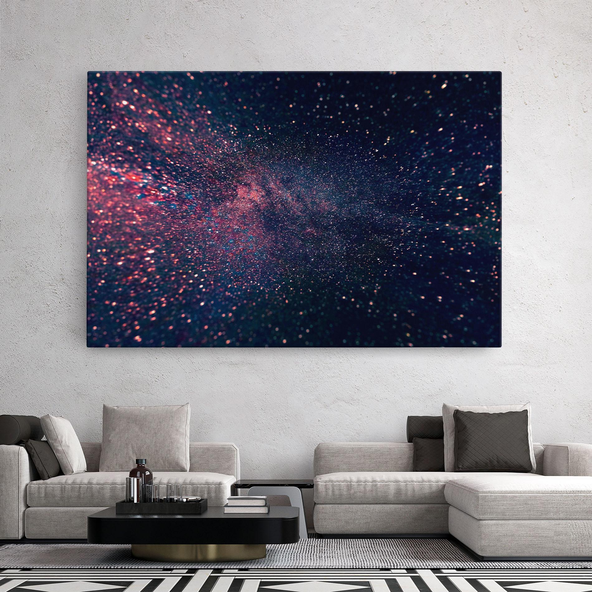 Leinwandbild Purple Spark mockup 2