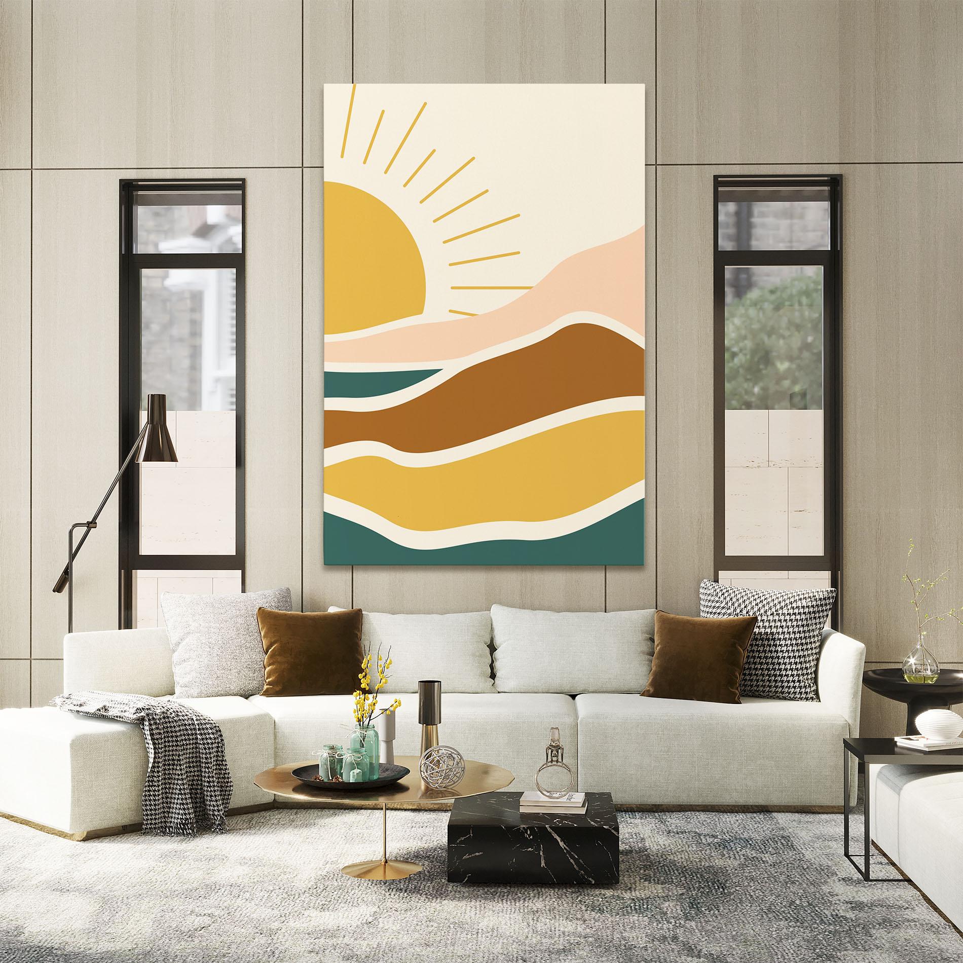 Leinwandbild Sunset Connection 02 mockup 2